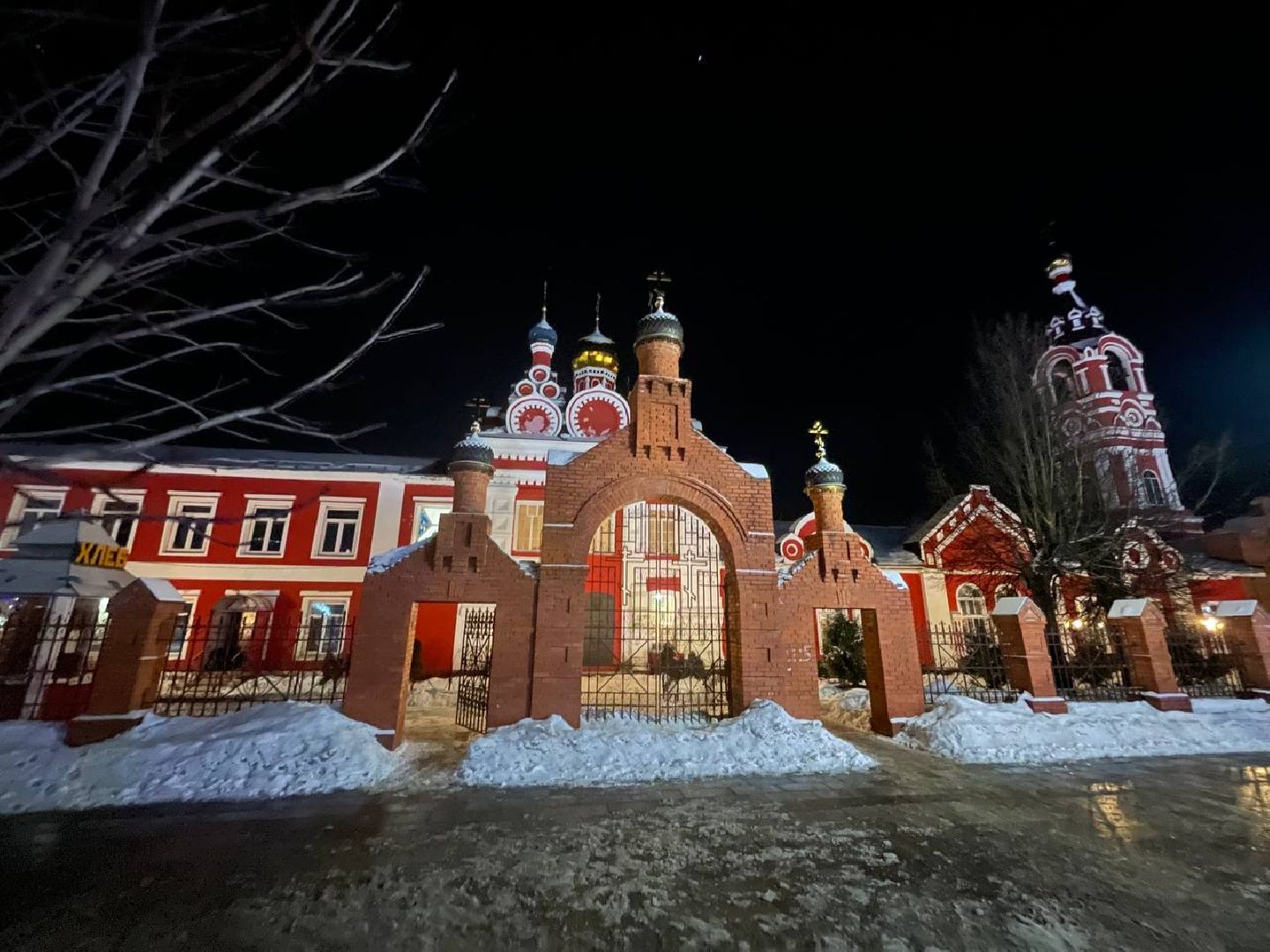 Талдом, Храм Михаила Архангела, Рождество, вертикалки,