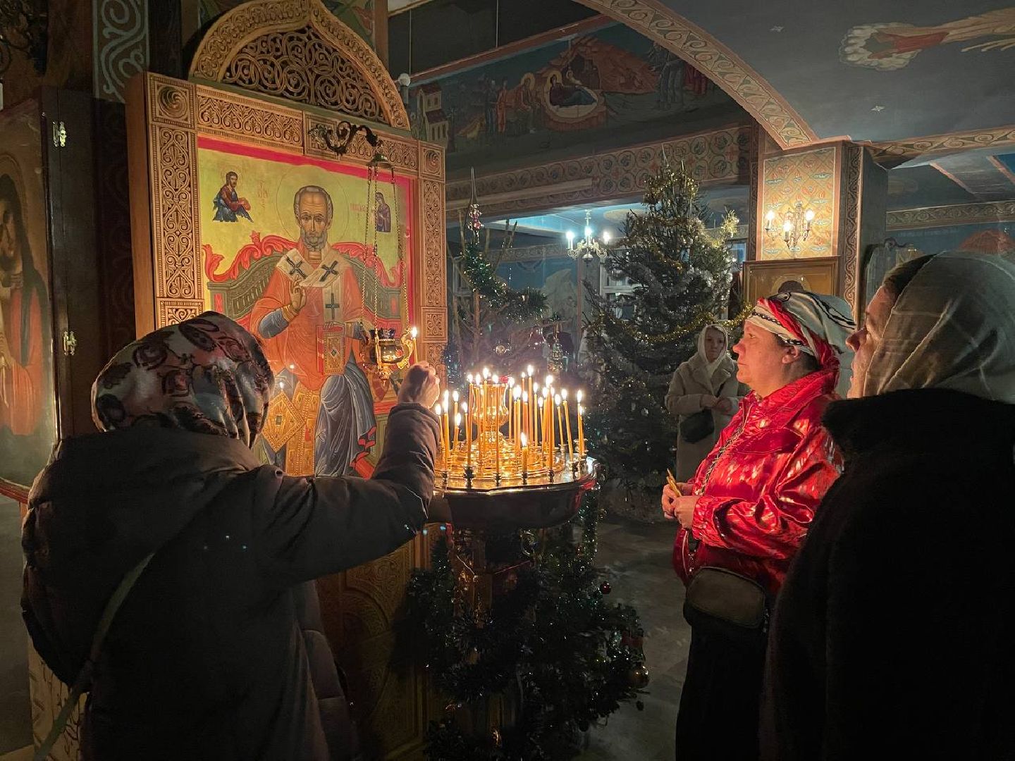 Талдом, Храм Михаила Архангела, Рождество, вертикалки,