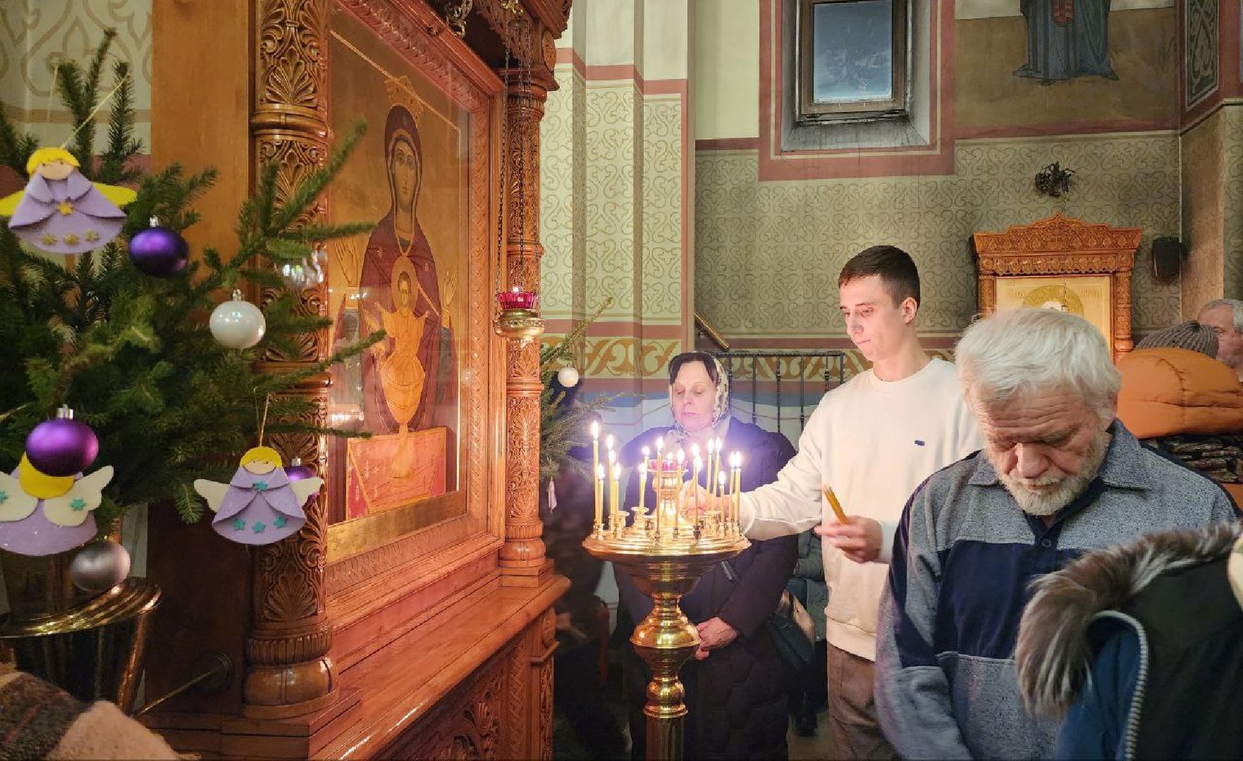 люберцы, преображенский собор, всенощная, верующие, вертикалки,