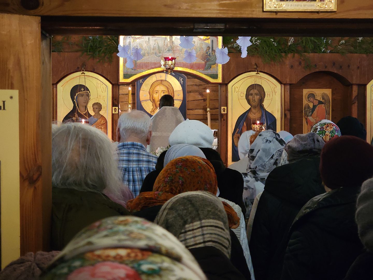 Черноголовка, Рождество, рождественская служба,
