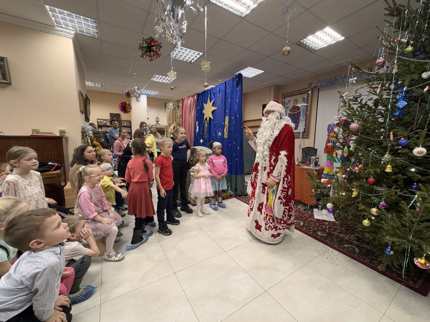 Одинцово, Рождество в Георгиевском соборе, Воскресная школа в Одинцово, Рождество Христово,вертикалки,