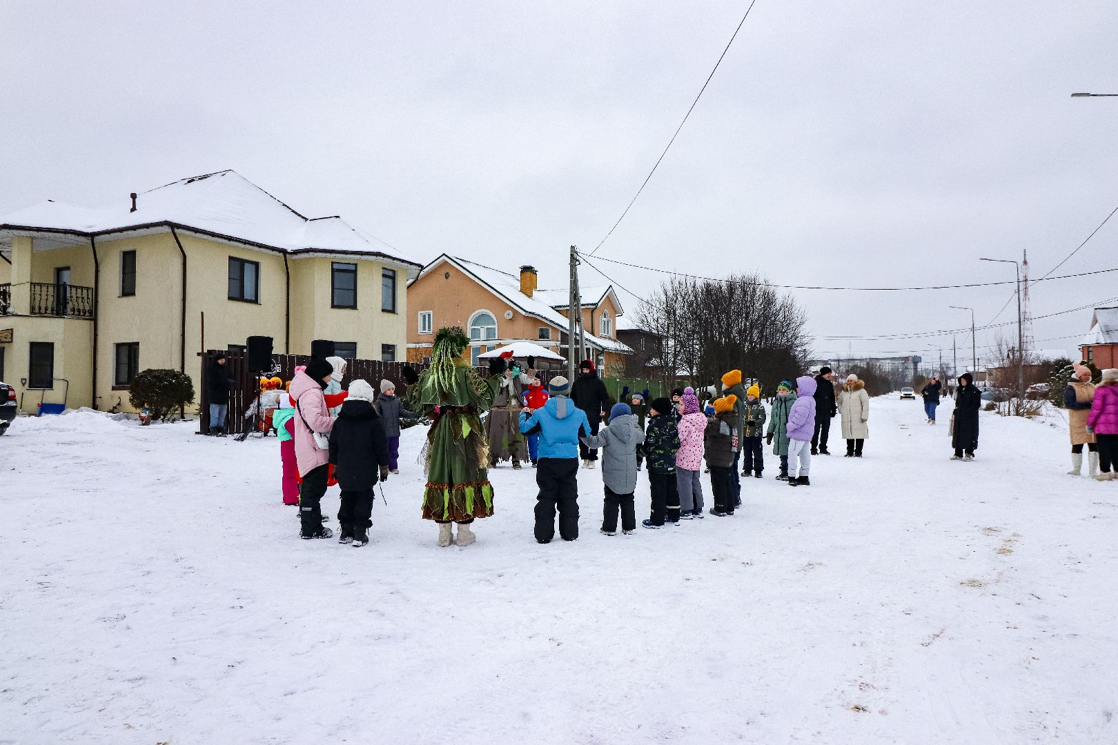 Клин, общество, народные гуляния и забавы, зима в подмосковье, люди, праздники,