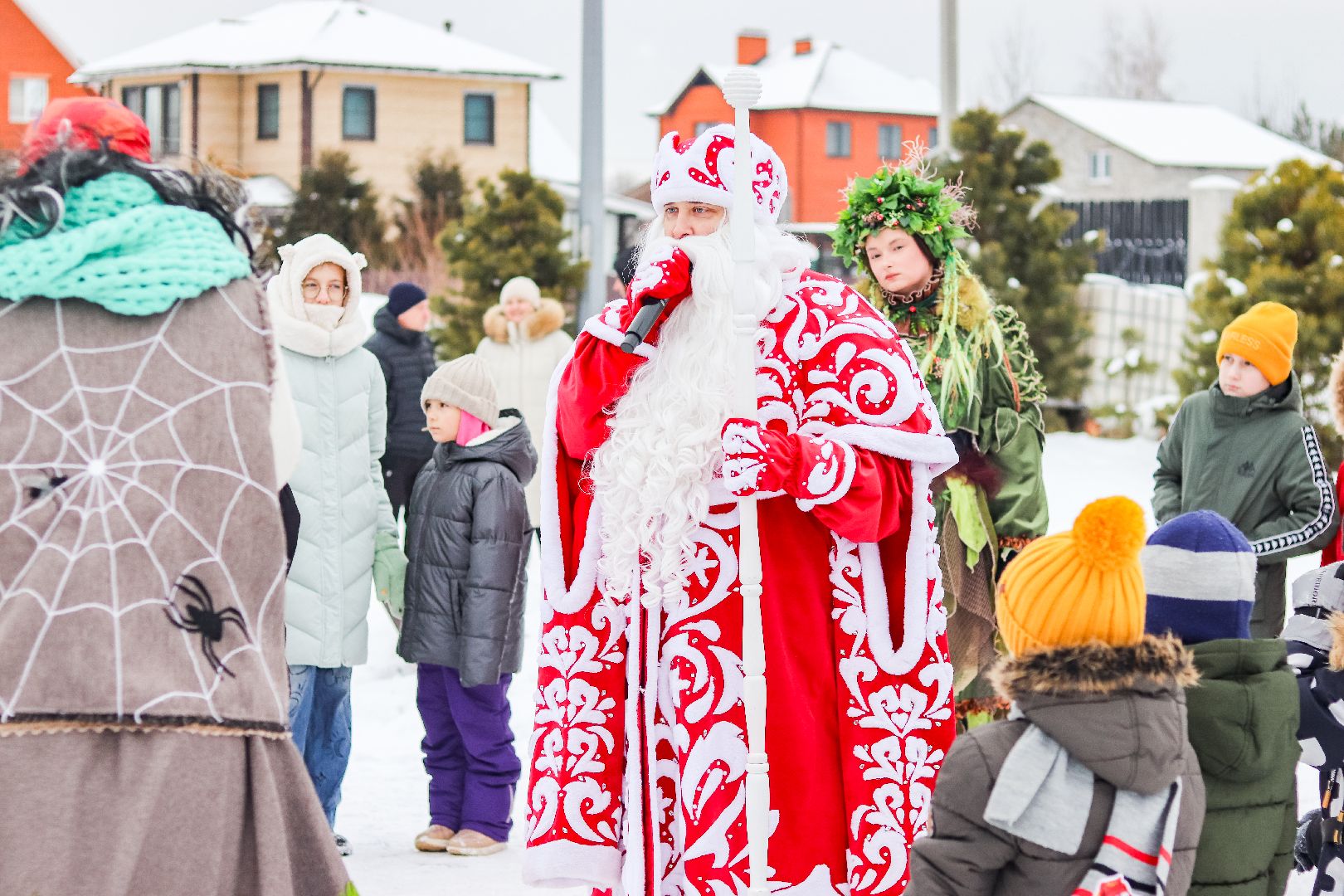 Клин, общество, народные гуляния и забавы, зима в подмосковье, люди, праздники,