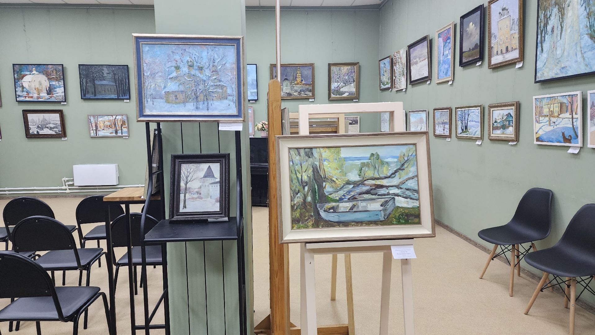 вертикалки, пушкино, художественная выставка, рождество, картины маслом, декоративно-прикладное искусство, творчество, дом художника,