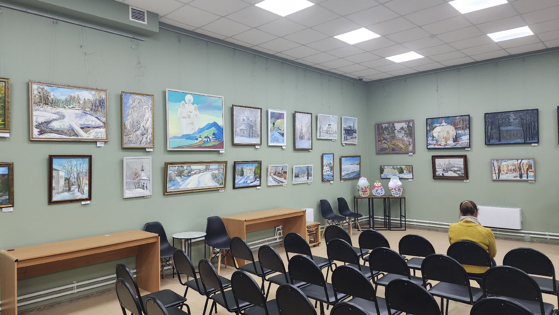 вертикалки, пушкино, художественная выставка, рождество, картины маслом, декоративно-прикладное искусство, творчество, дом художника,