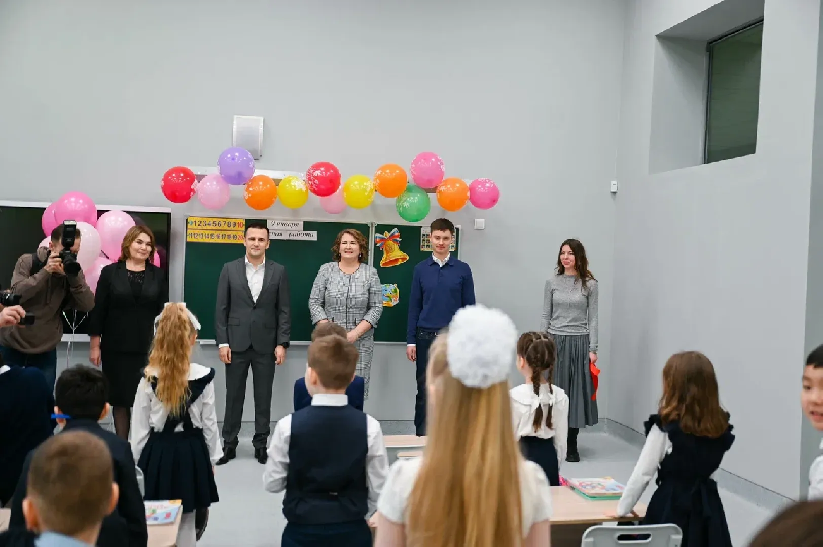 новая школа на 1100 мест,СОШ 11, жк эко видное, Глава муниципалитета, Новую школу открыли,Торжественная линейка,