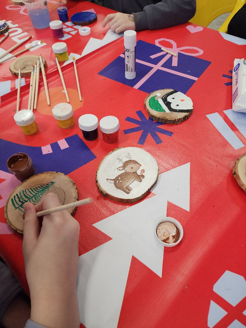 фрязино, мастер-класс для детей, рождество, молодежный центр, лесопарк, вертикалки,