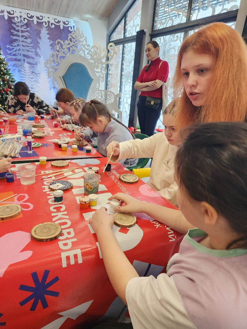 фрязино, мастер-класс для детей, рождество, молодежный центр, лесопарк, вертикалки,