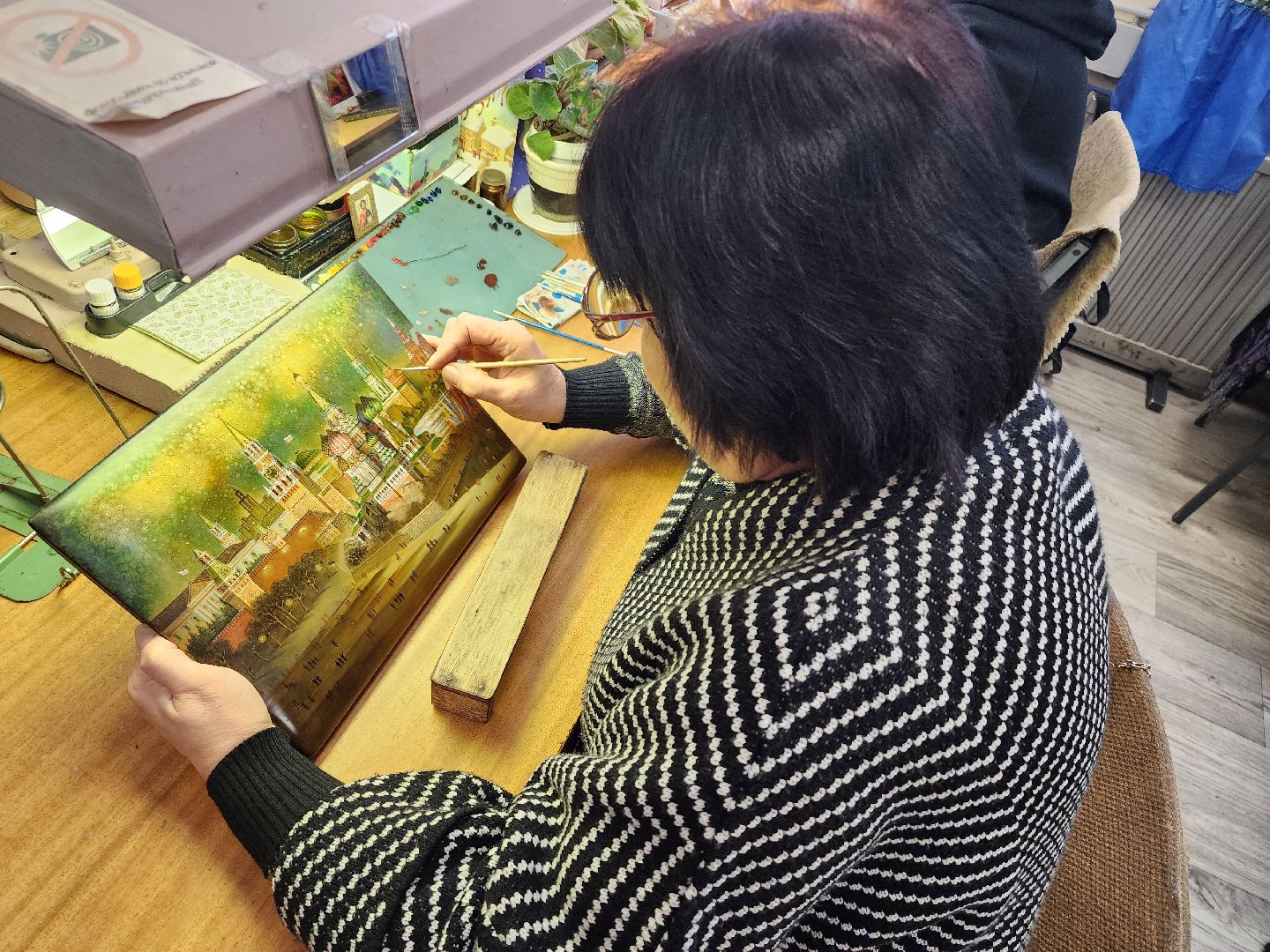 вертикали, федоскинская роспись, мытищи,