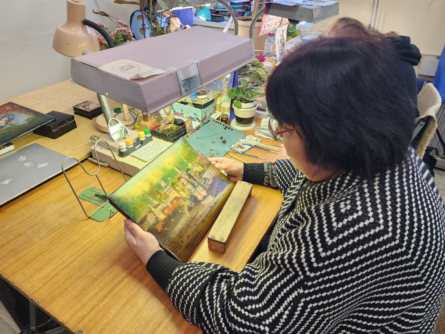 вертикали, федоскинская роспись, мытищи,