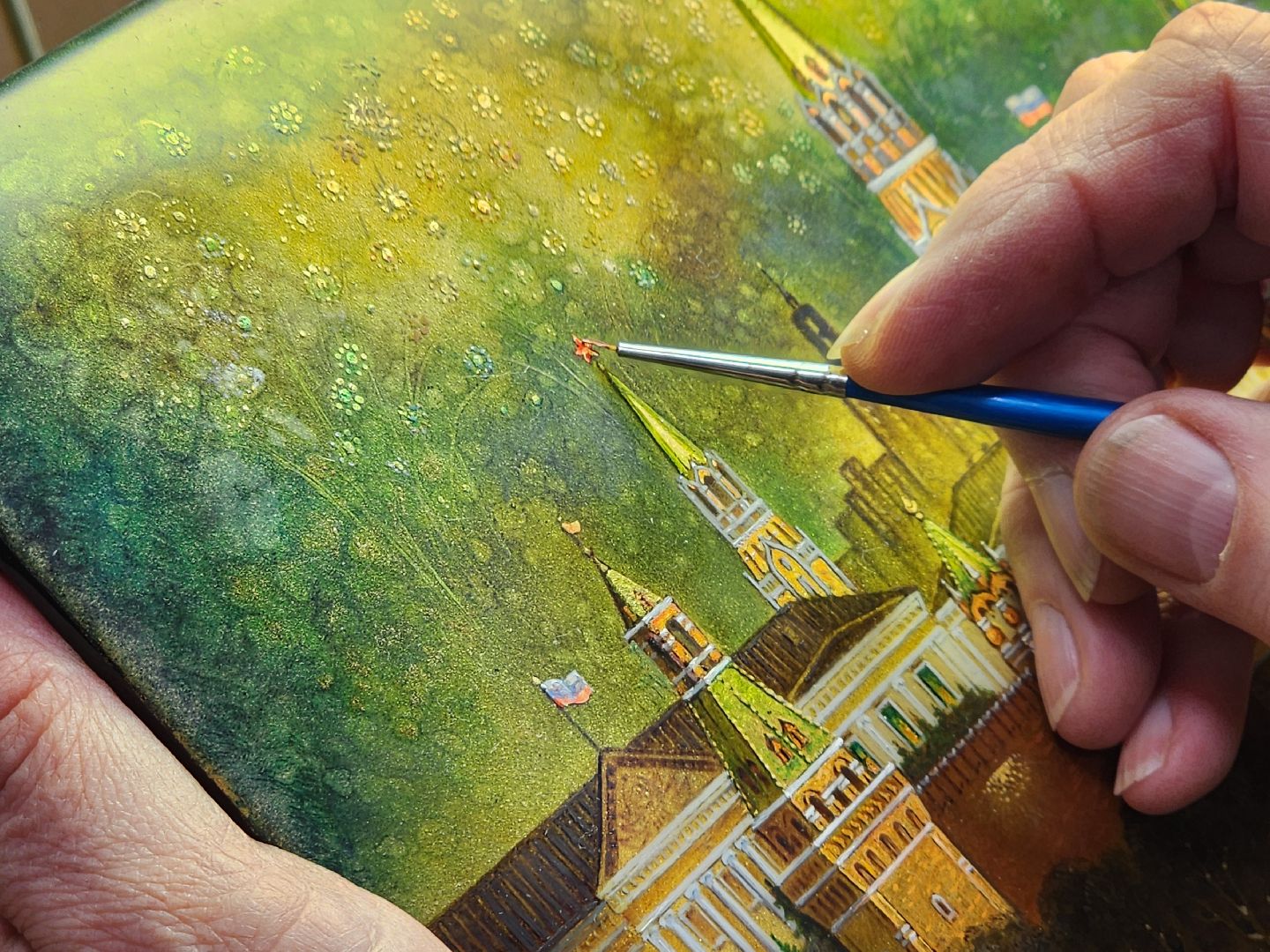 вертикали, федоскинская роспись, мытищи,