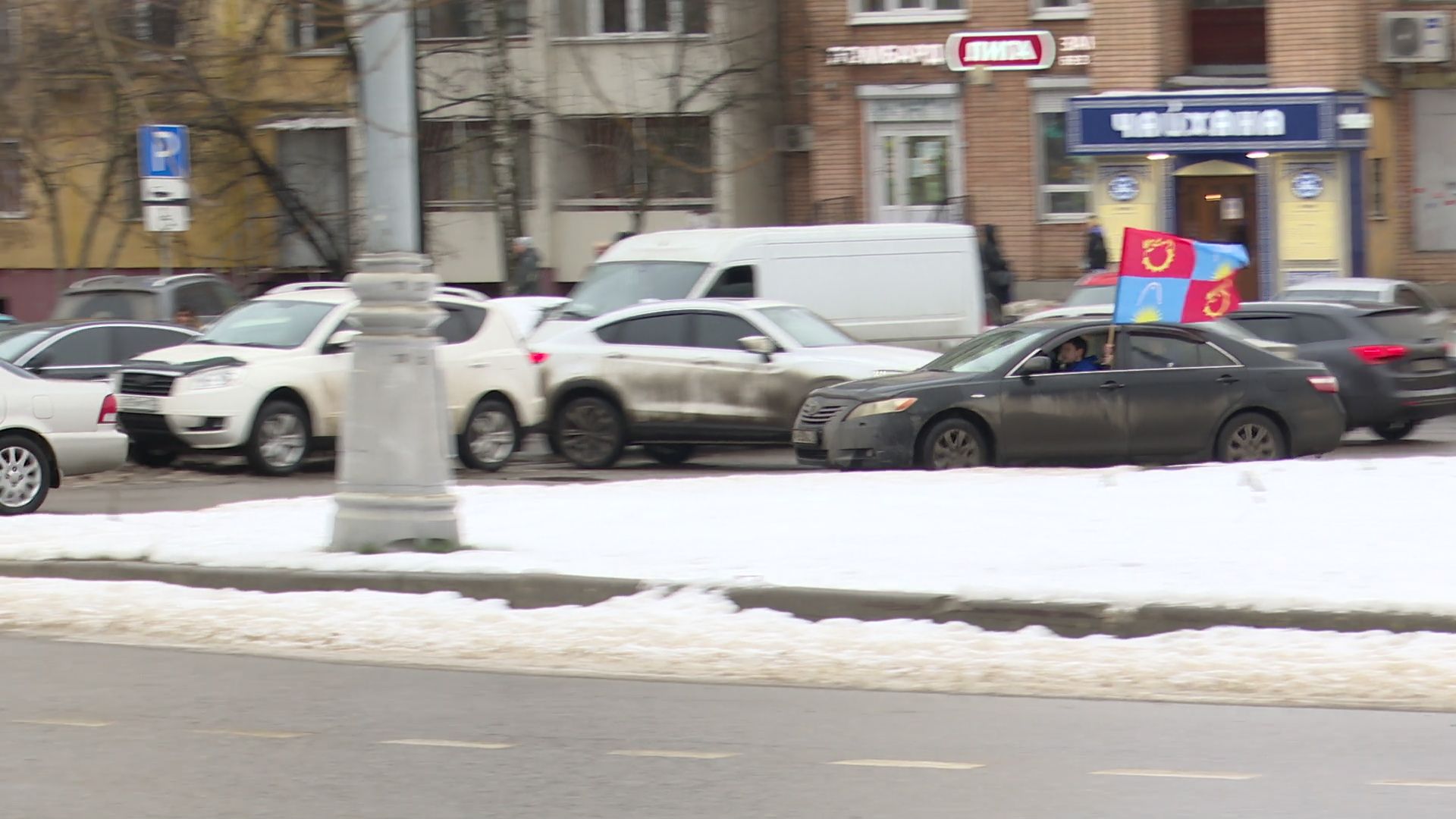 hеутов, вертикалки, деды морозы, поздравление, новый год, новые территории, снегурочки, флешмоб,