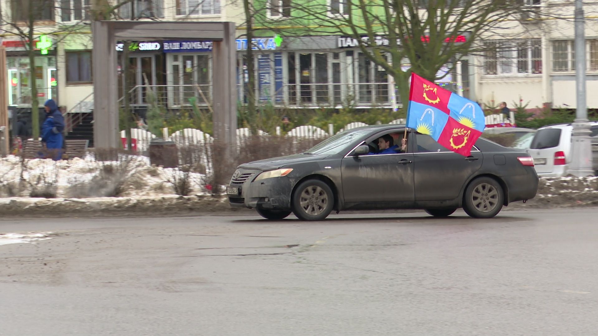 hеутов, вертикалки, деды морозы, поздравление, новый год, новые территории, снегурочки, флешмоб,