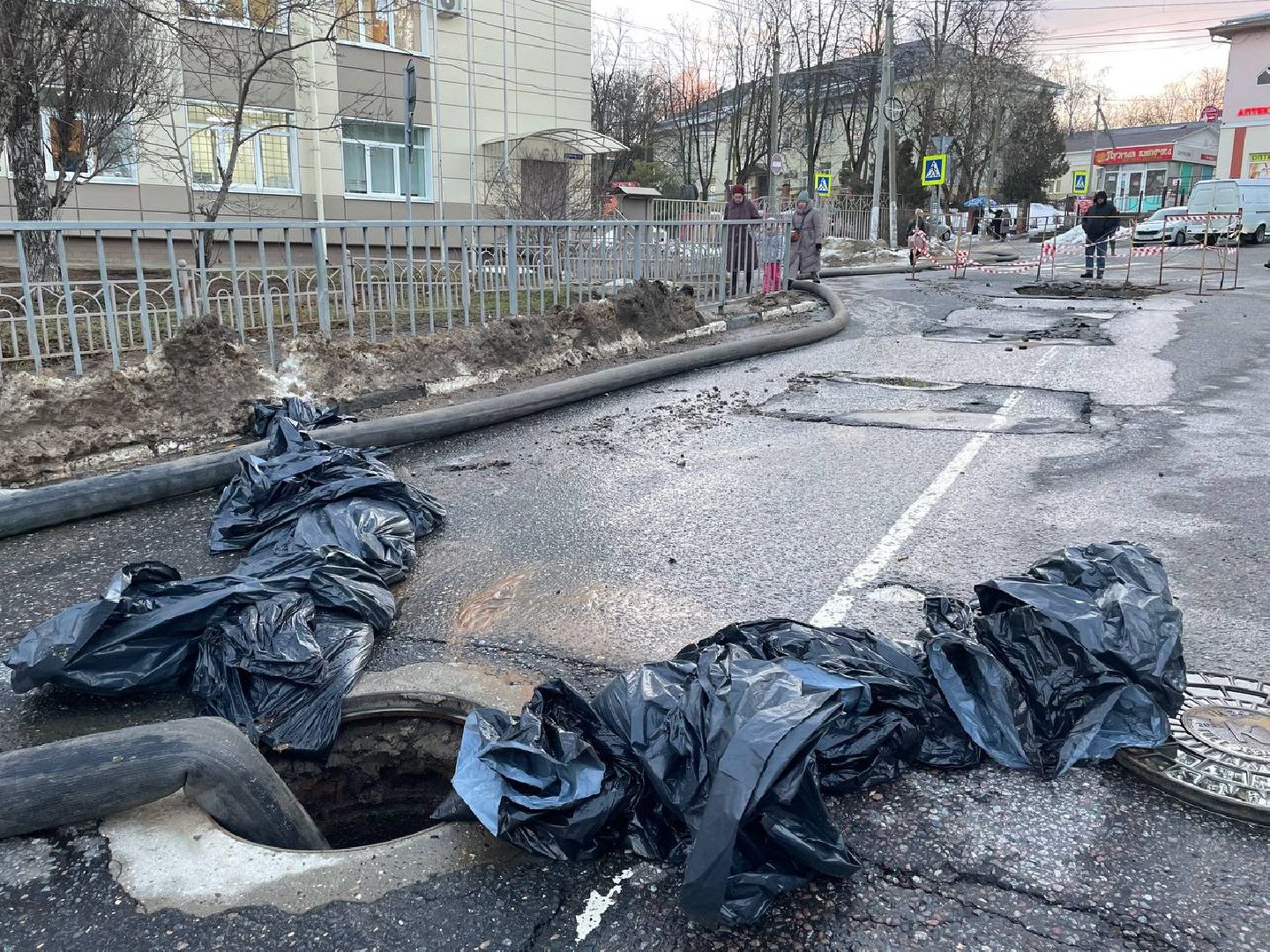 Дмитров, ЖКХ, Авария, вертикалки,