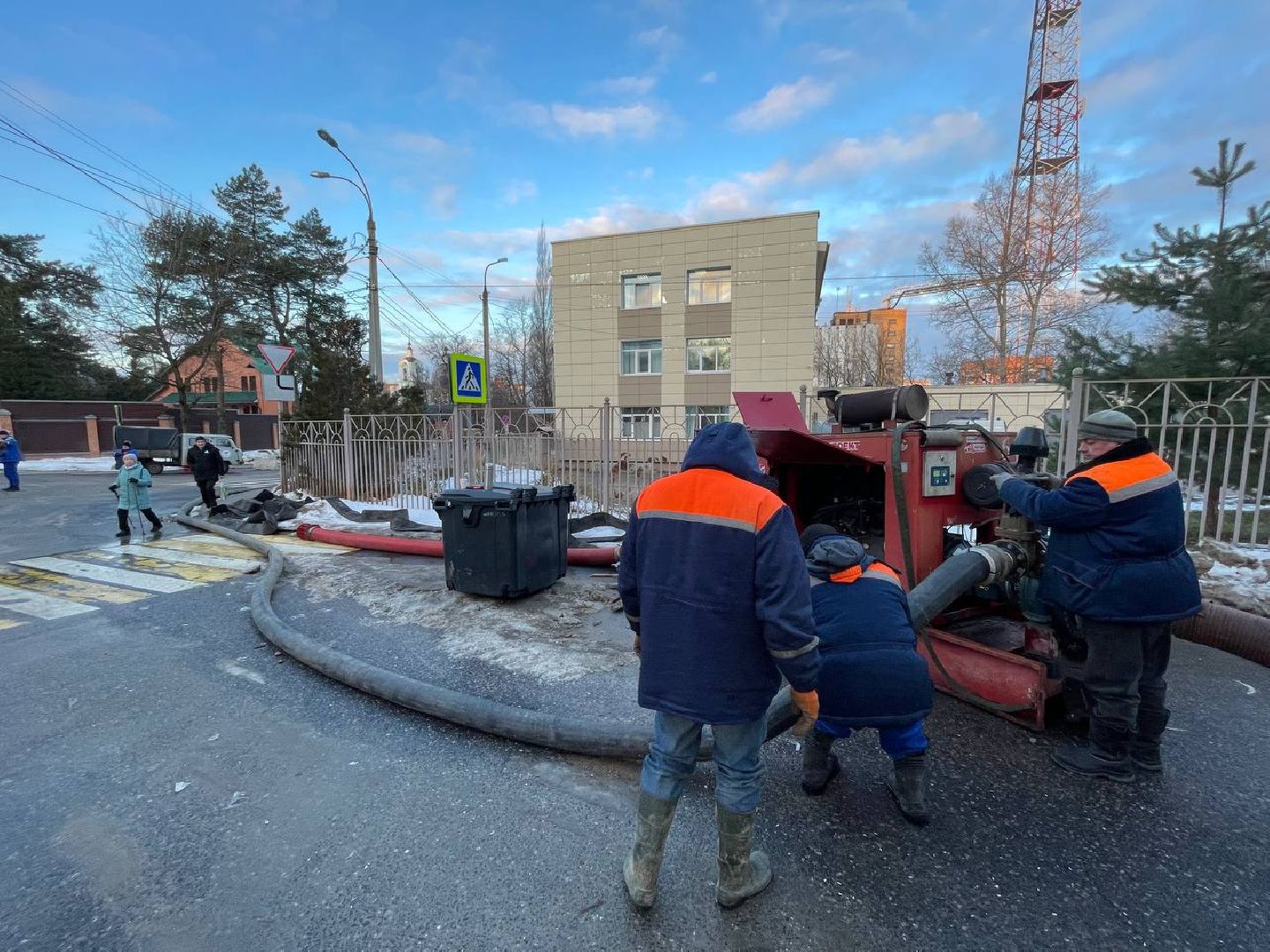 Дмитров, ЖКХ, Авария, вертикалки,