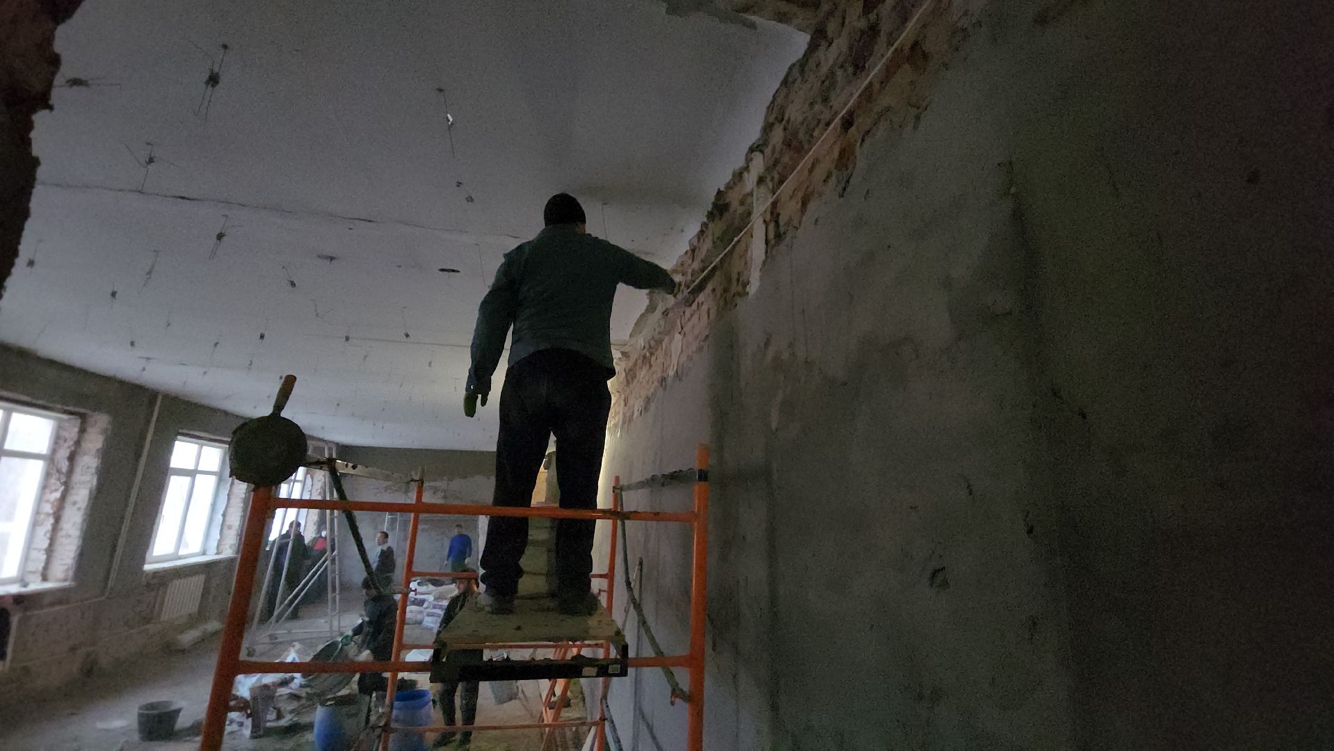 серпухов, дк исток, улица красный текстильщик, капитальный ремонт, культура,