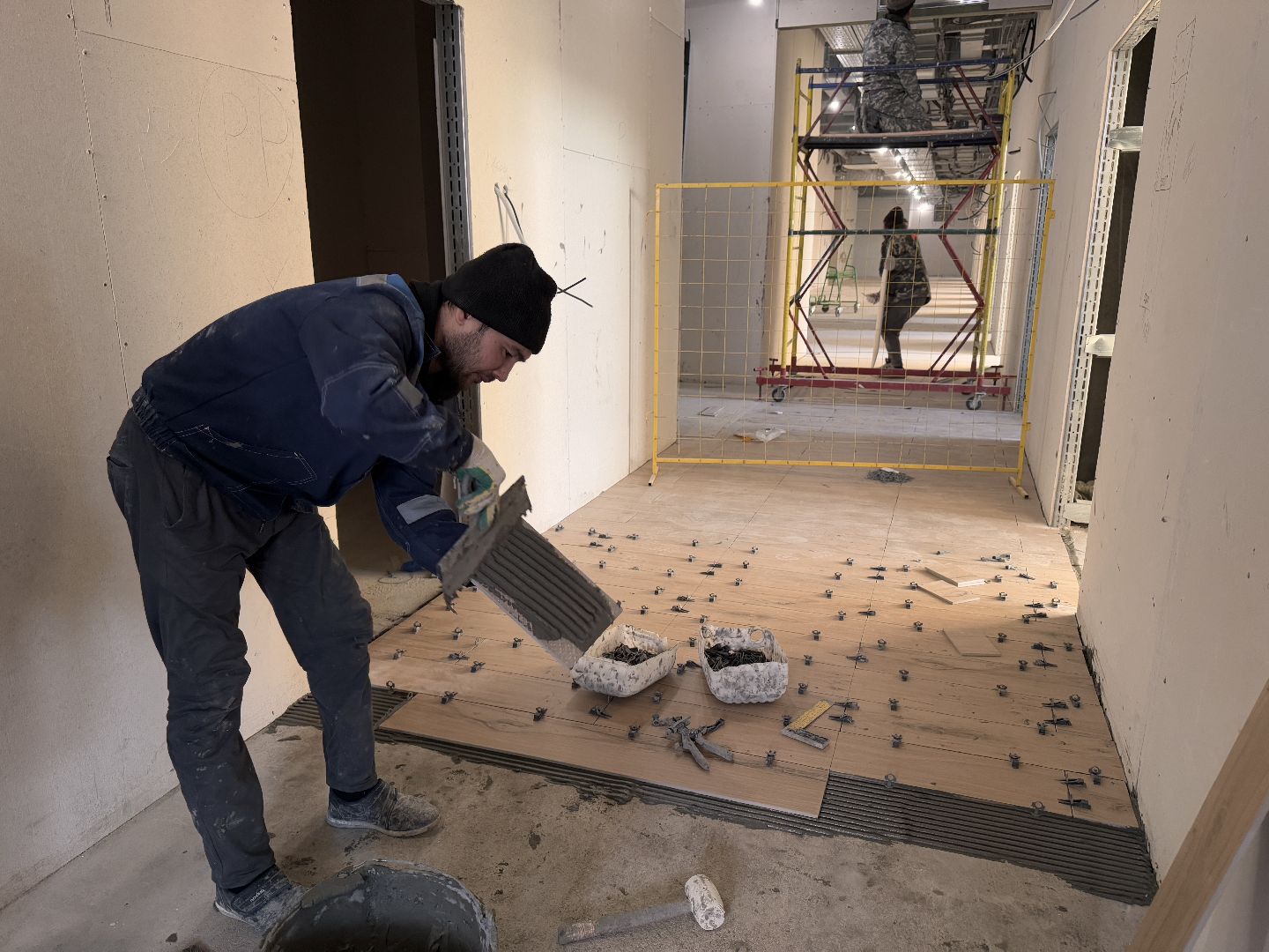 Строительство нового центра в Ромашково, вертикалки, одинцовская областная больница, Одинцово,