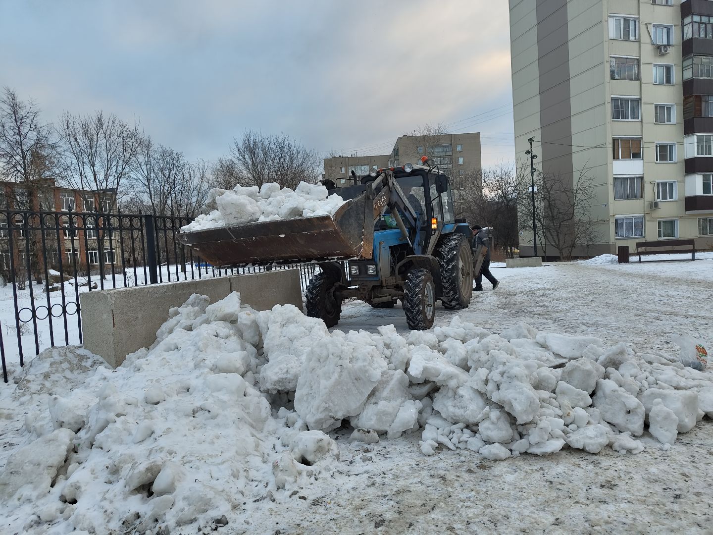 ЖКХ, лыткарино, чистка снега, чистка улиц,