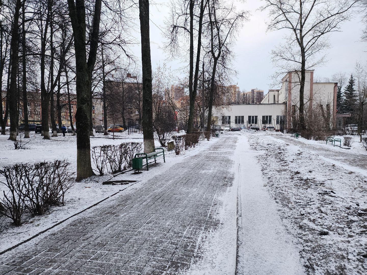 вертикалки, королёв, уборка улиц,