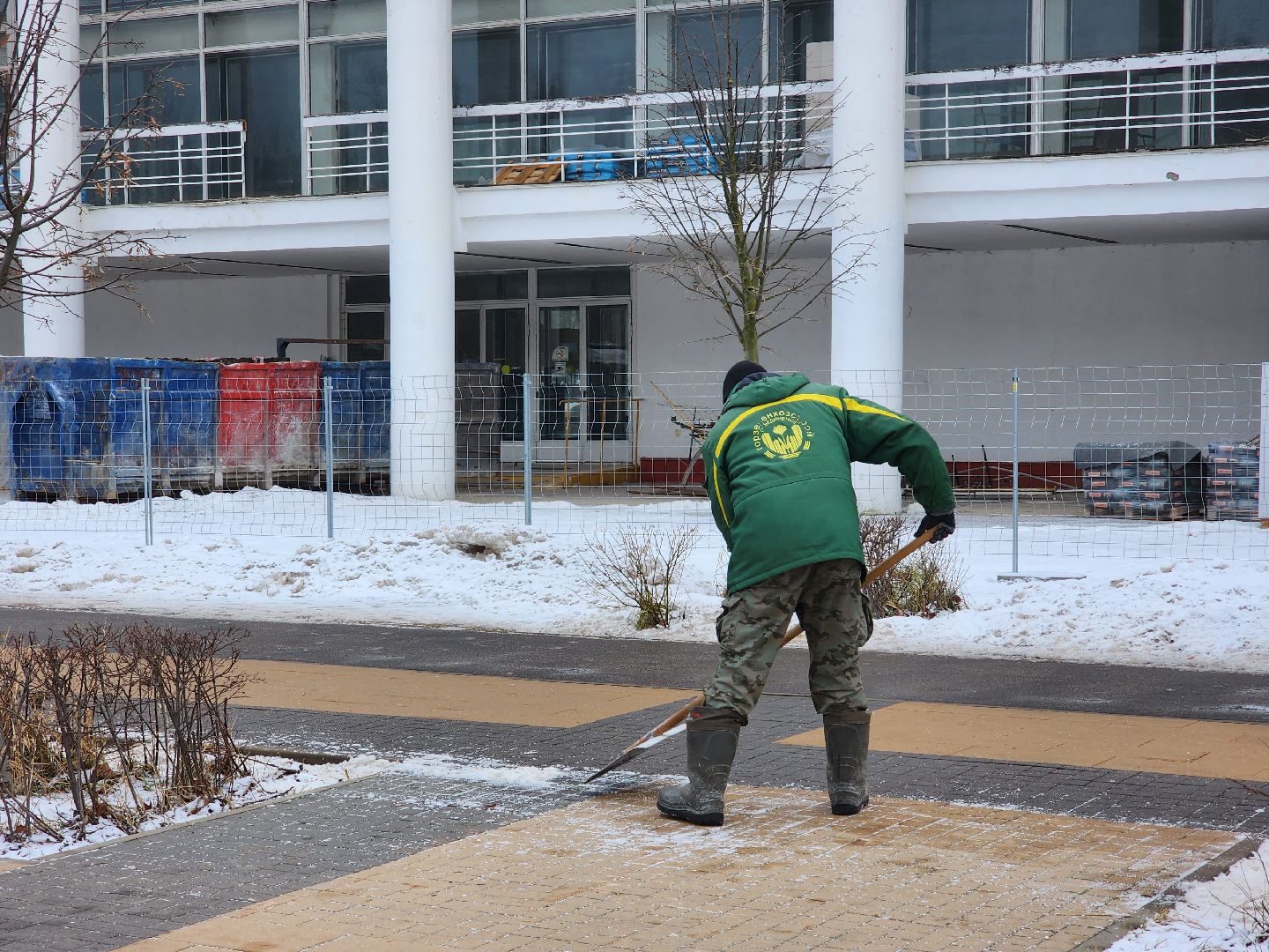 вертикалки, королёв, уборка улиц,