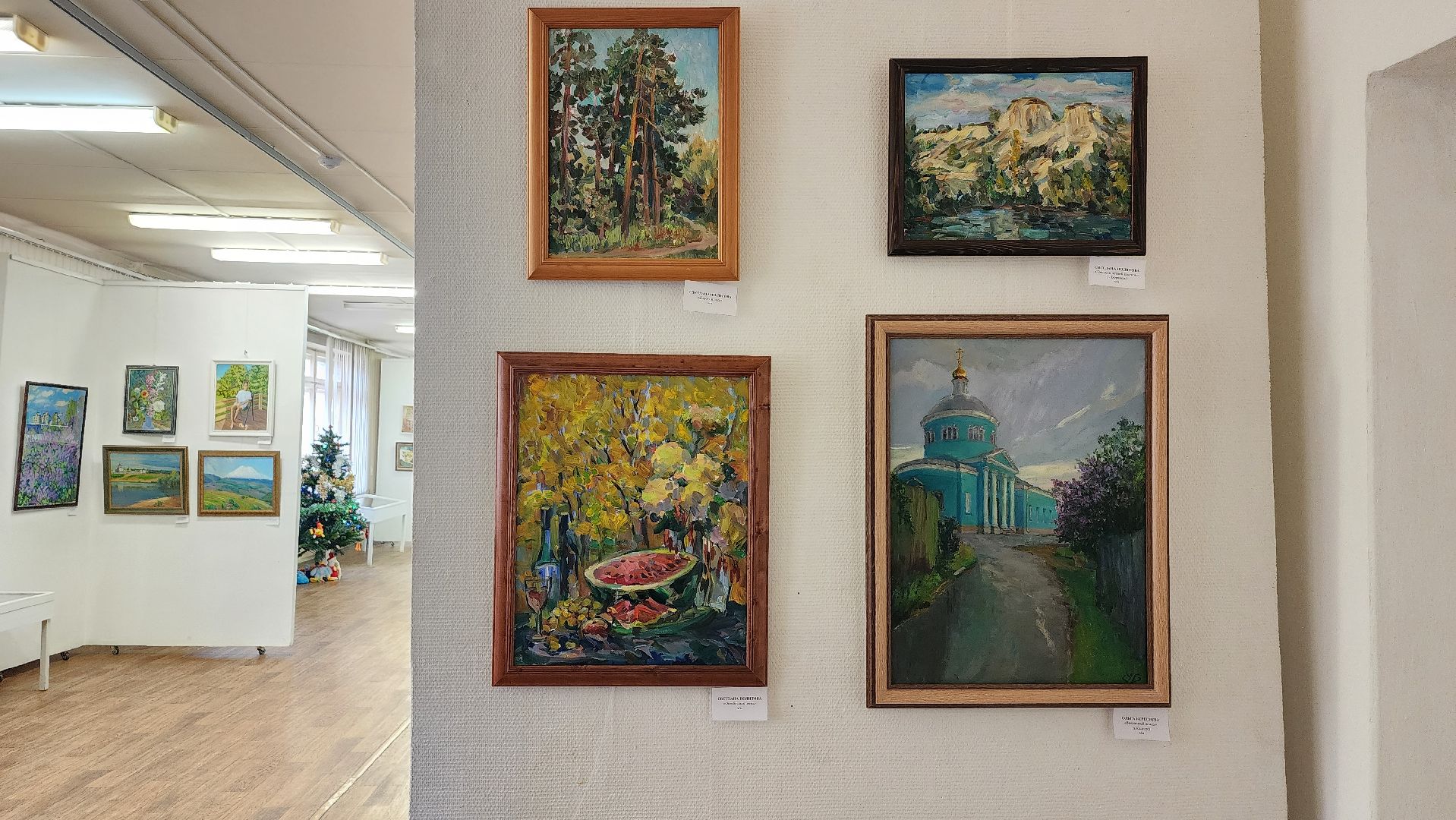 выставка художников, Союз художников России, Ногинский дом художника, Богтродский городкой округ, вертикалки