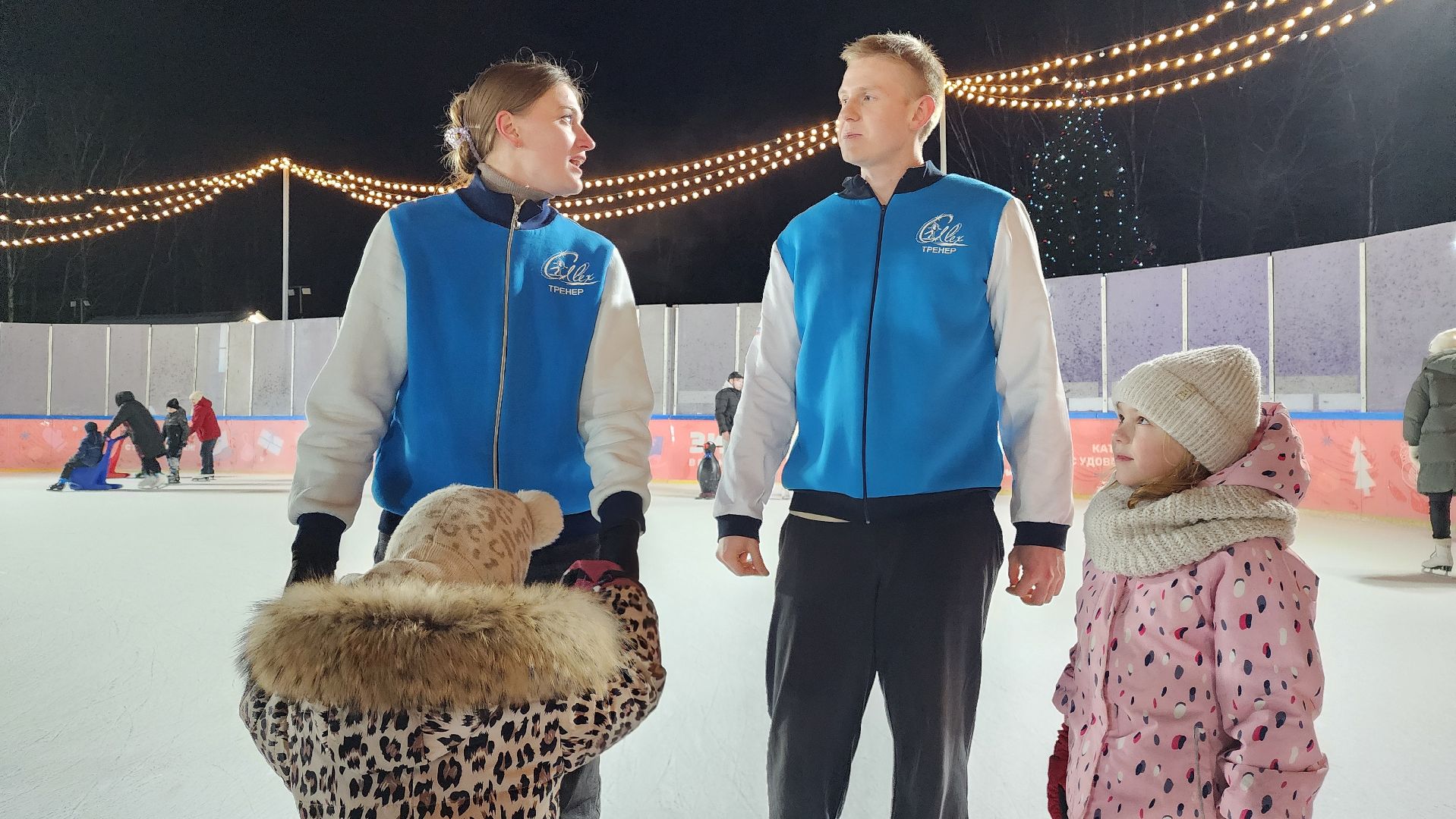 ступино, студия танцев на льду ступино, зима в подмосковье, парки подмосковья, парк ступино,