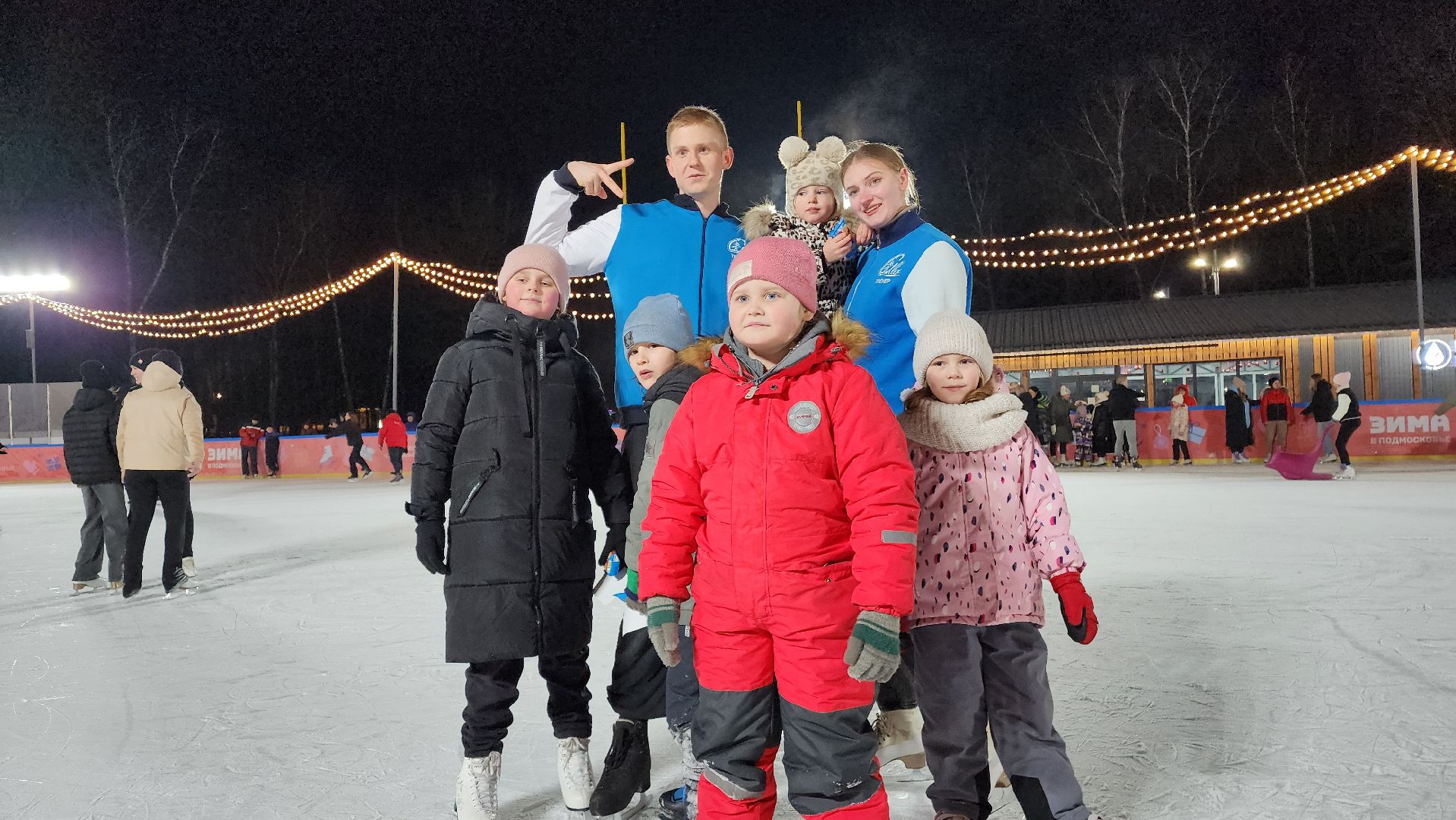 ступино, студия танцев на льду ступино, зима в подмосковье, парки подмосковья, парк ступино,
