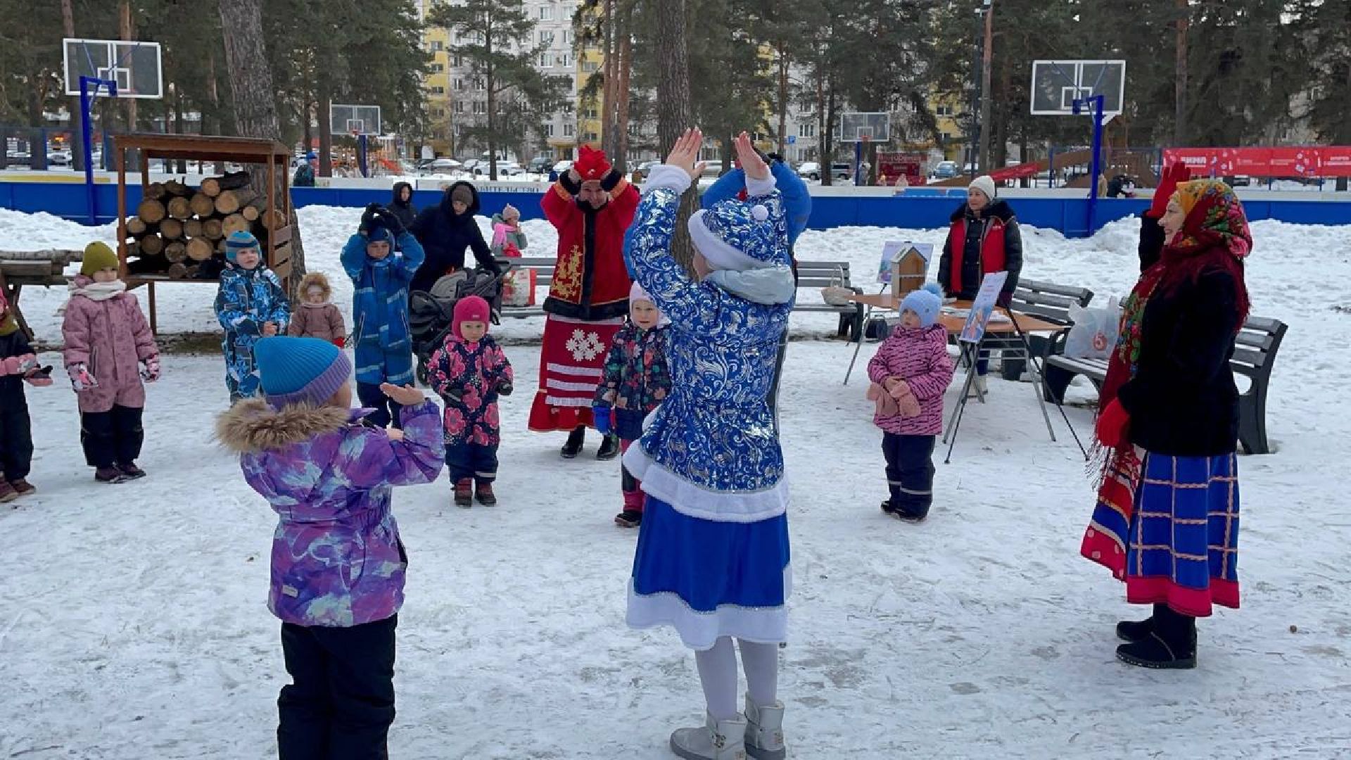 котельники, лесопарк, праздник, занятия, активности, зима в подмосковье,