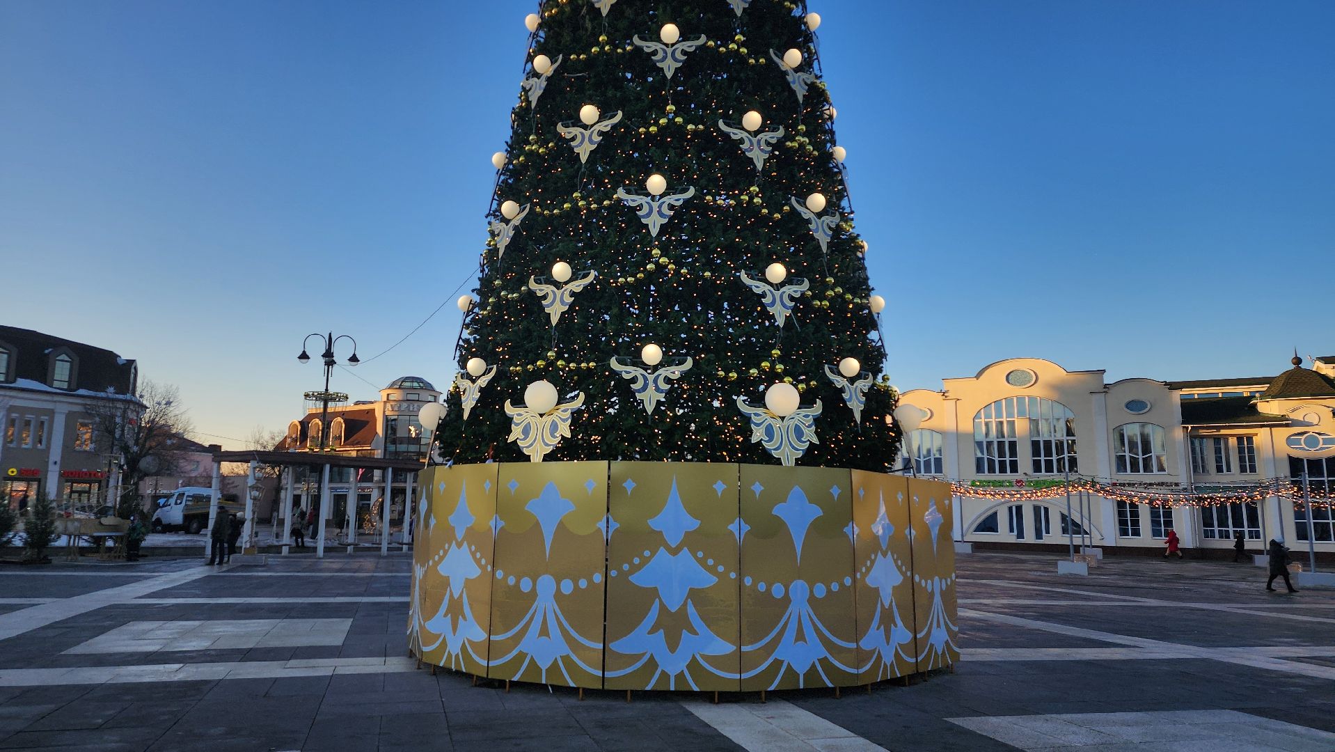 конкурс елки России, елка Богородский бал, Фонтанная площадь, Ногинск, Богородский городской округ,
