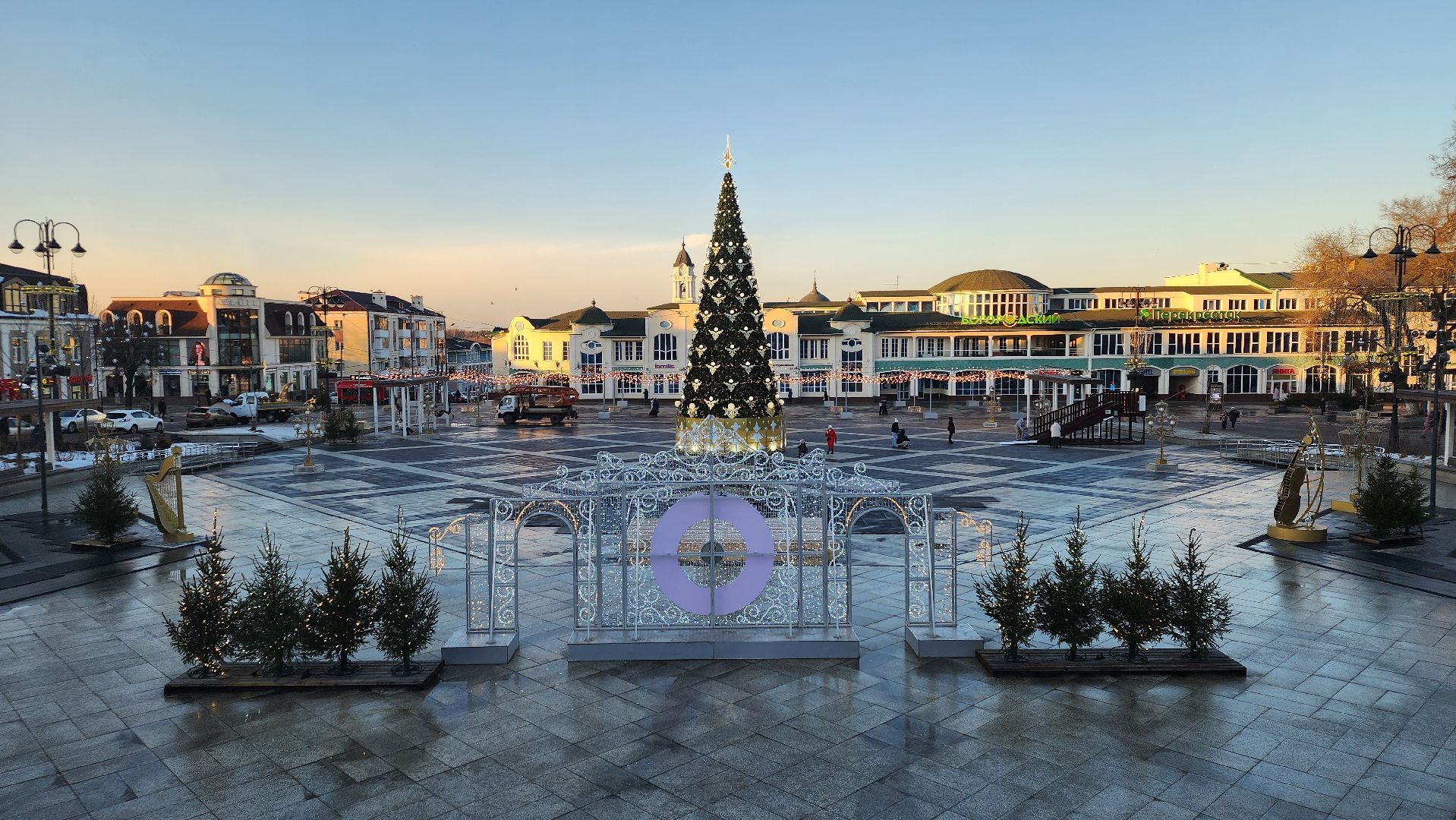 конкурс елки России, елка Богородский бал, Фонтанная площадь, Ногинск, Богородский городской округ,