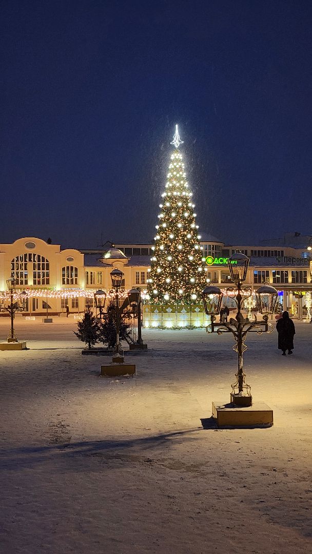 конкурс елки России, елка Богородский бал, Фонтанная площадь, Ногинск, Богородский городской округ,