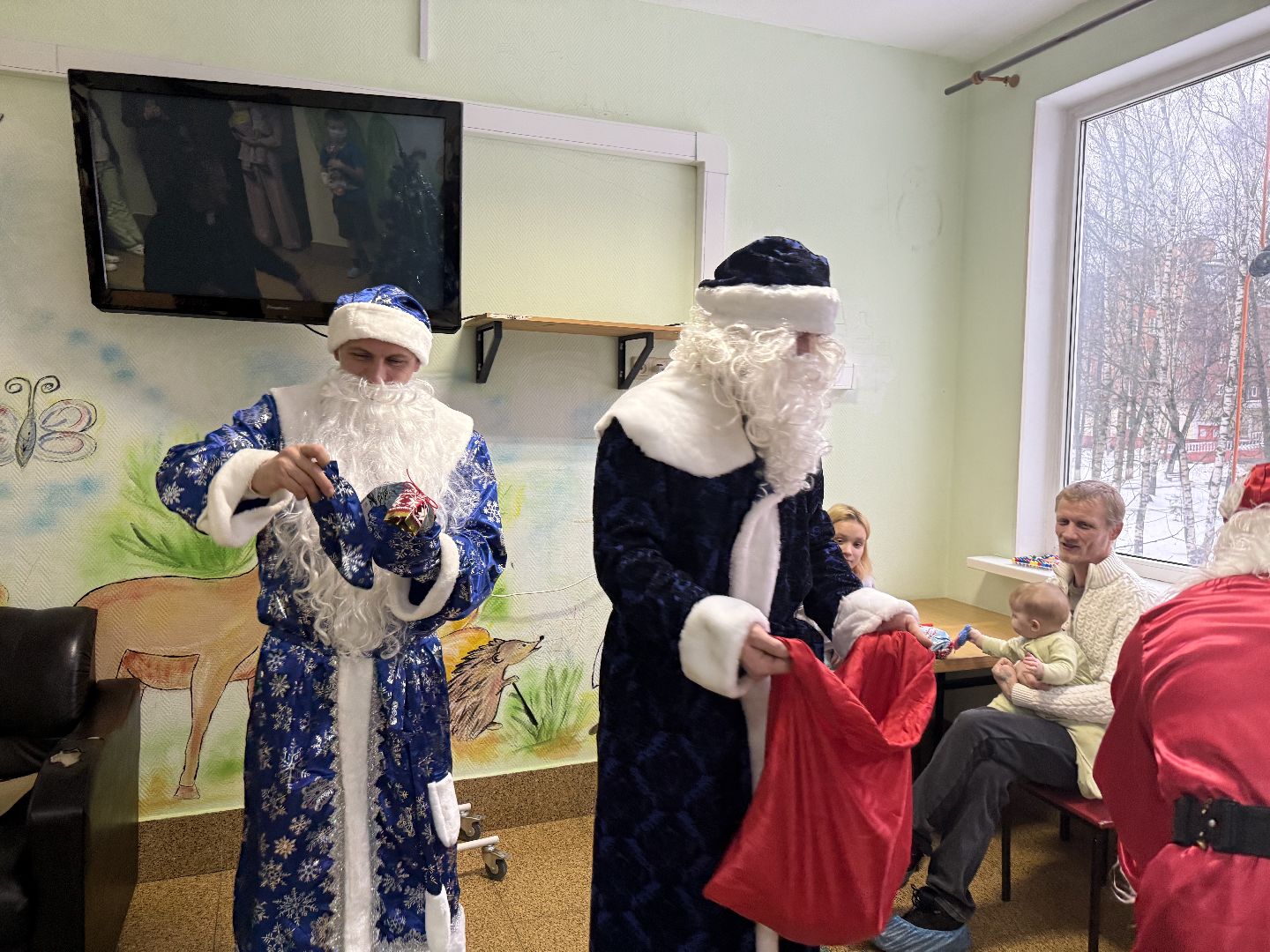 новый 2025 год, поздравление, дети, альпинисты,