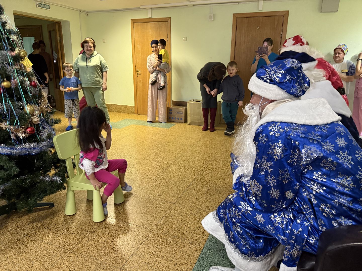 новый 2025 год, поздравление, дети, альпинисты,