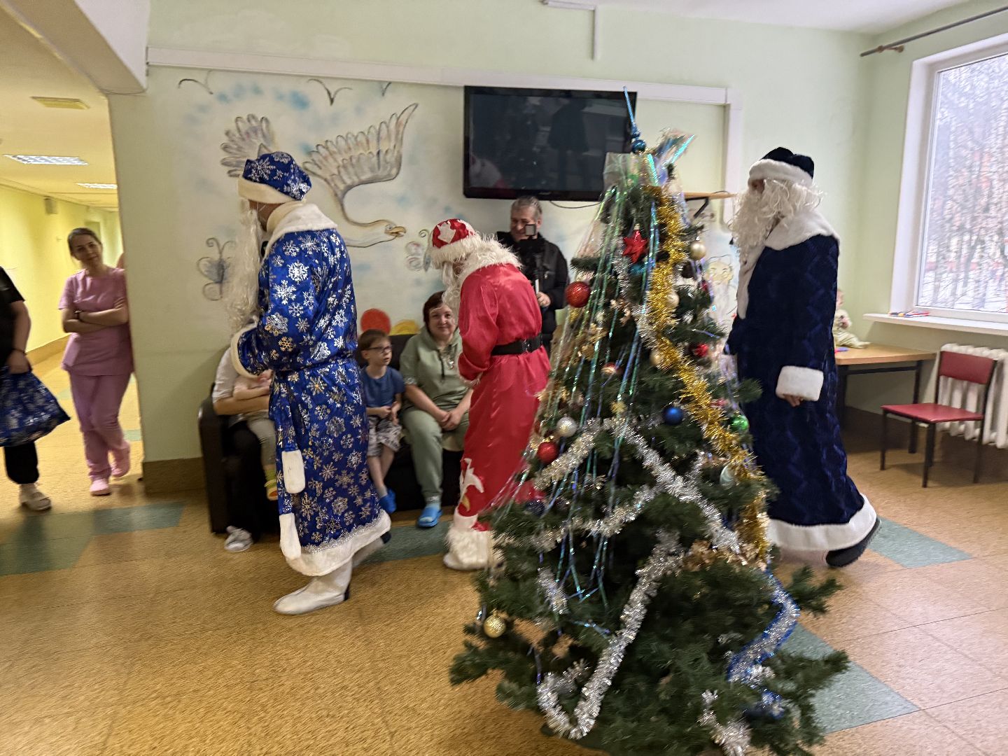 новый 2025 год, поздравление, дети, альпинисты,