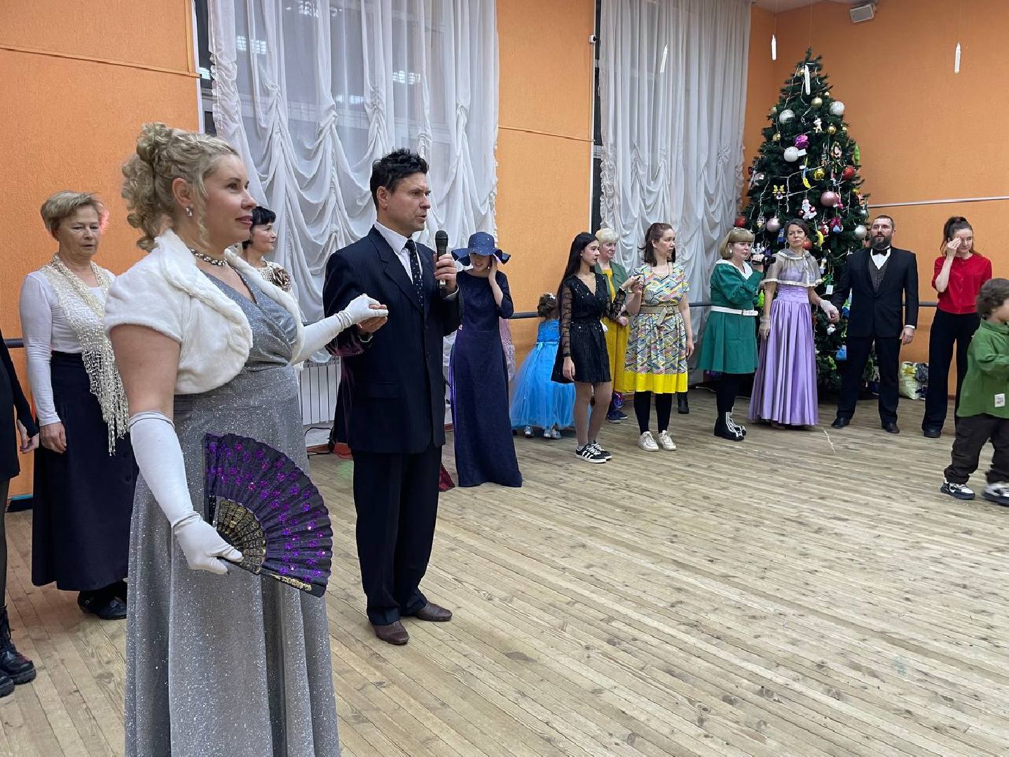 Талдом, Рождественский бал, вертикалки,