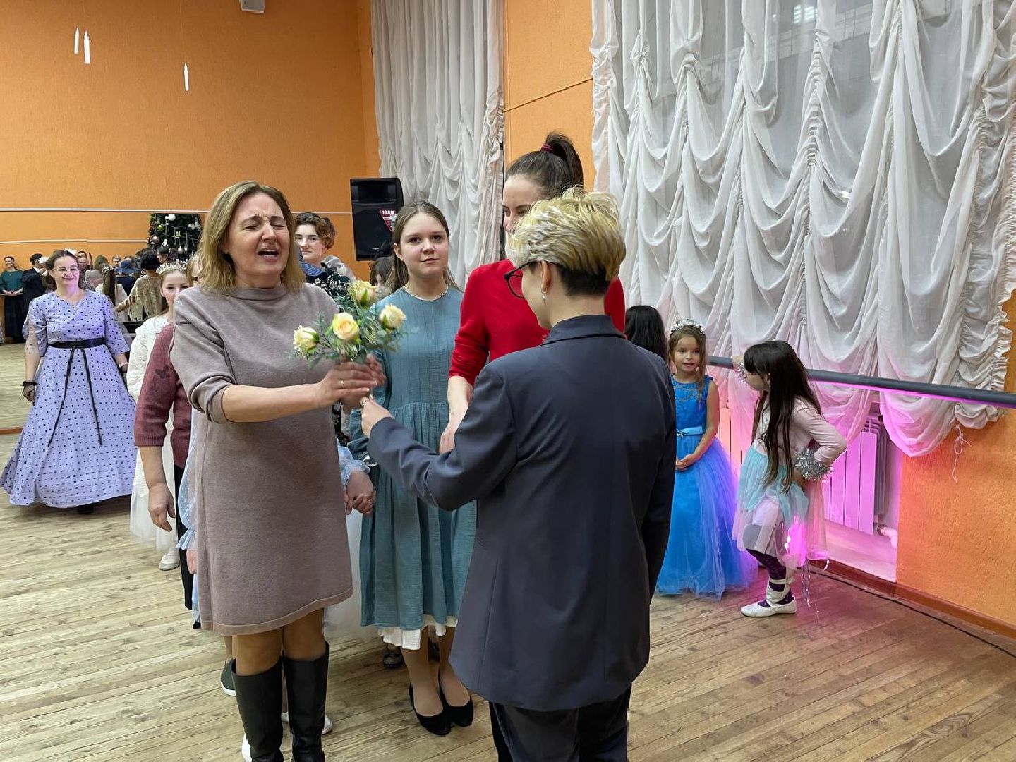 Талдом, Рождественский бал, вертикалки,