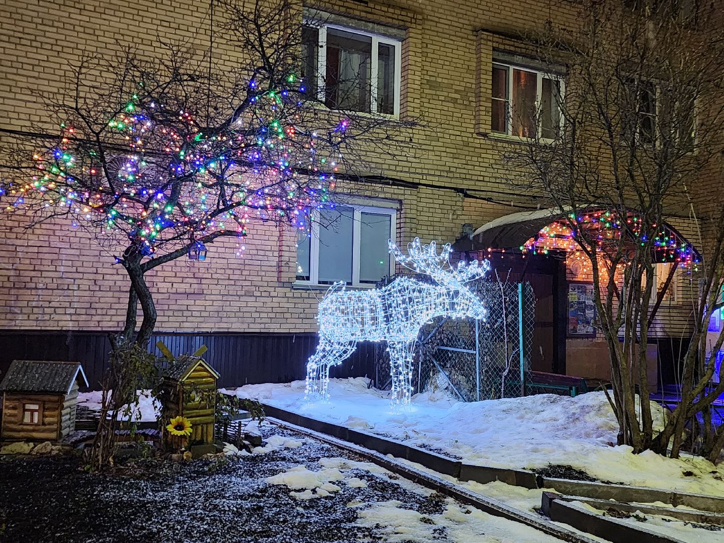 фрязино, новогоднее украшение, улицы города, фотосессии, вертикалки, благоустойство,