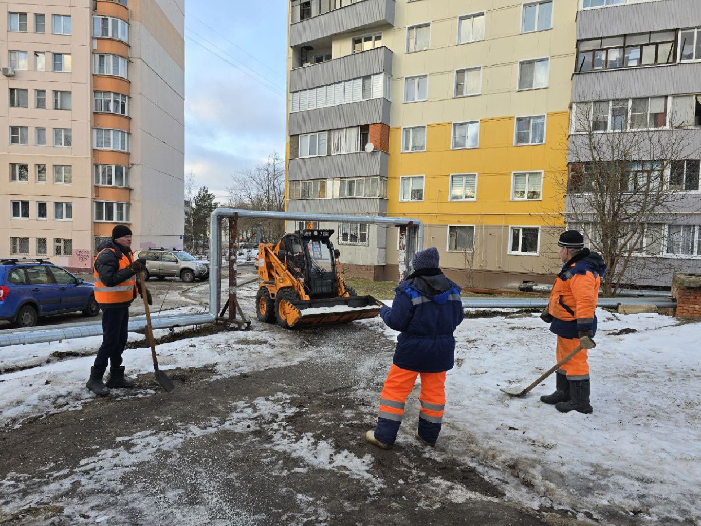 можайск, можайский городской округ, подмосковье, жкх, борьба с гололедом, непогода, коммунальщики, можайские коммунальщики, зима, вертикалки,