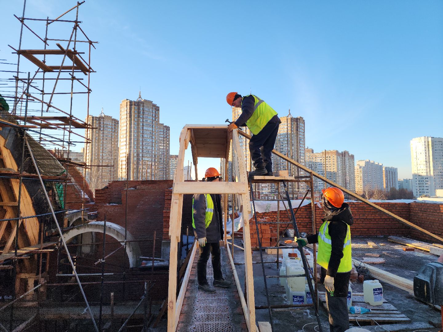 Подольск, Никольский храм, Строительство храма,