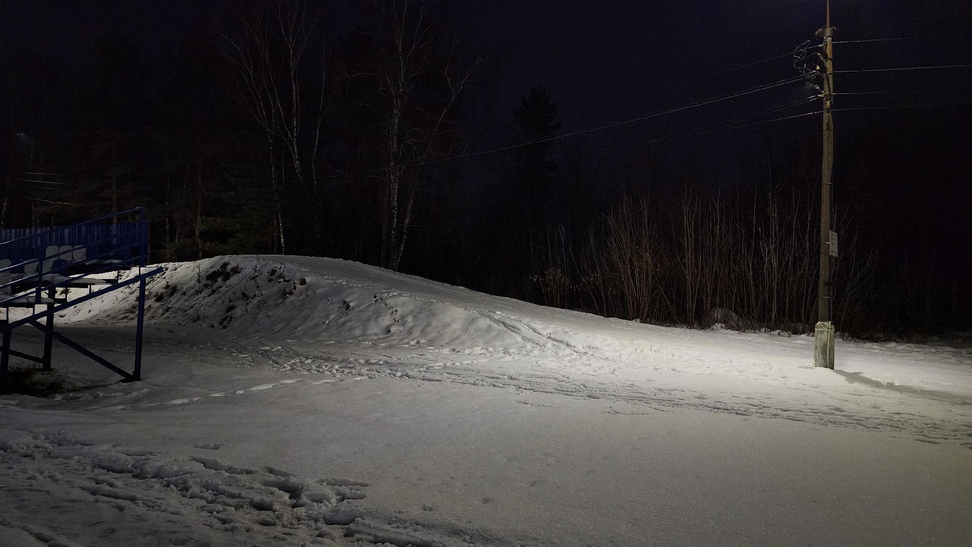 зимние виды спорта, лыжная трасса, стадион Труд, Старая Купавна, Богородский городской округ, вертикалки
