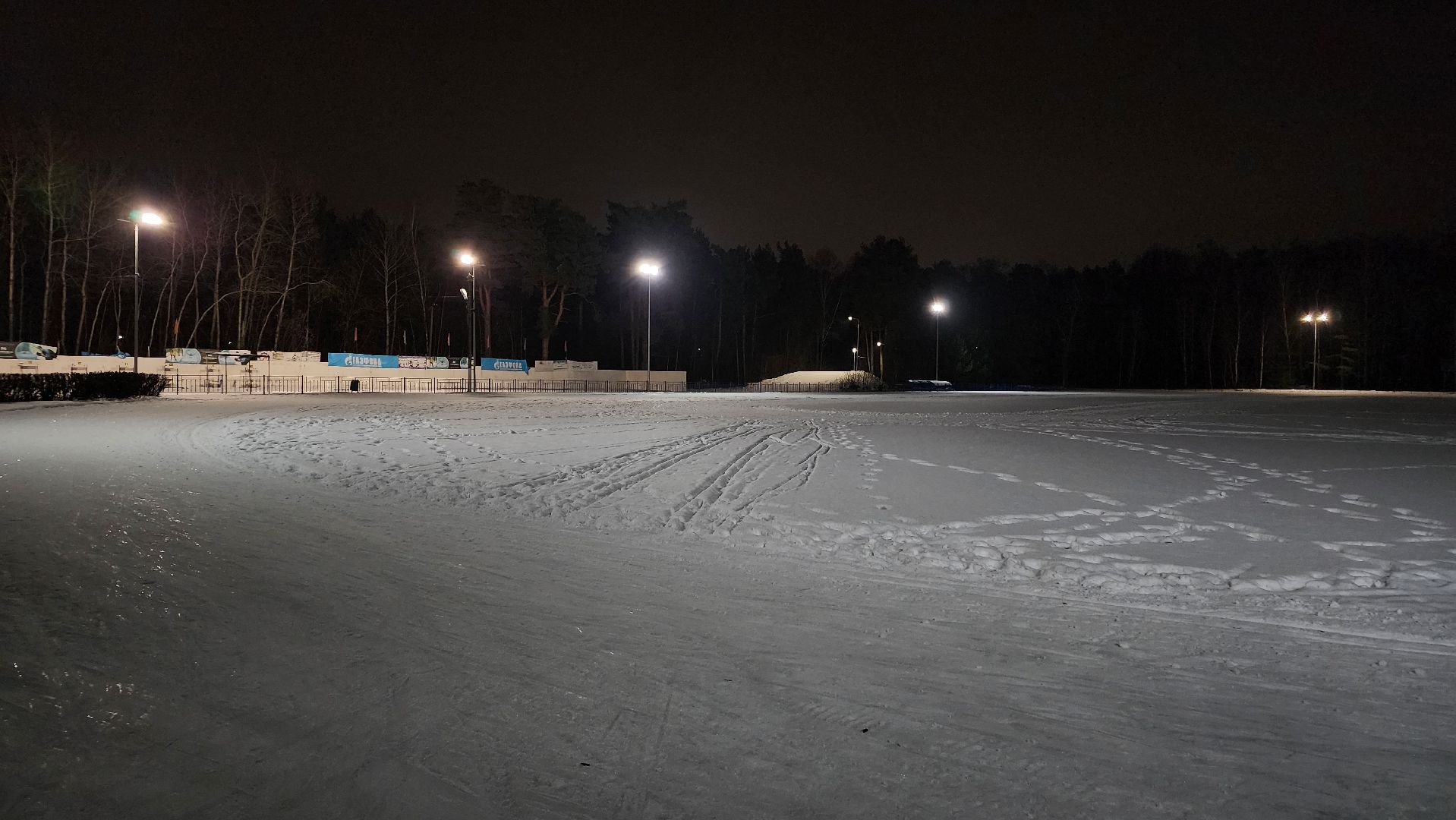 зимние виды спорта, лыжная трасса, стадион Труд, Старая Купавна, Богородский городской округ, вертикалки