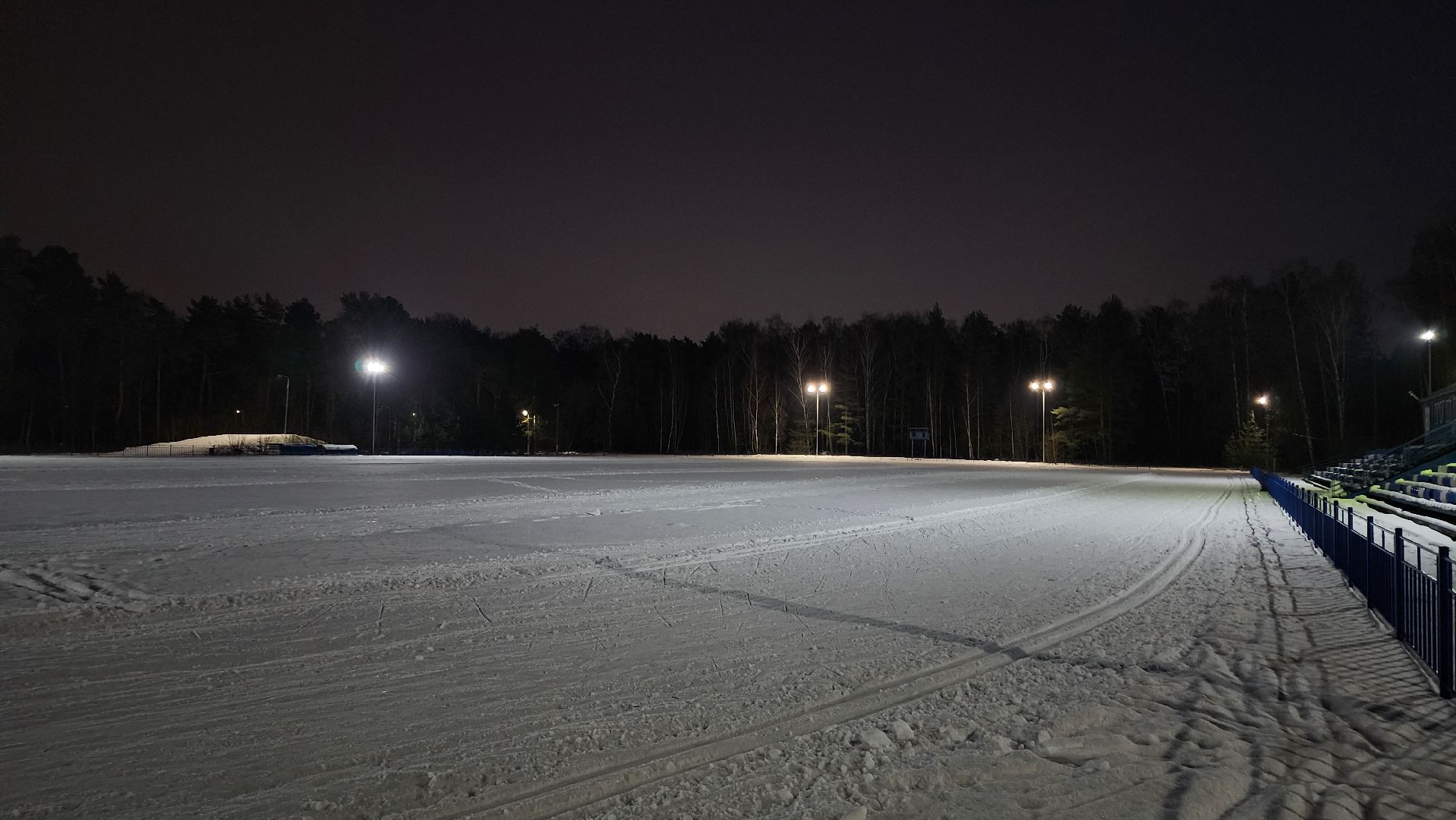 зимние виды спорта, лыжная трасса, стадион Труд, Старая Купавна, Богородский городской округ, вертикалки