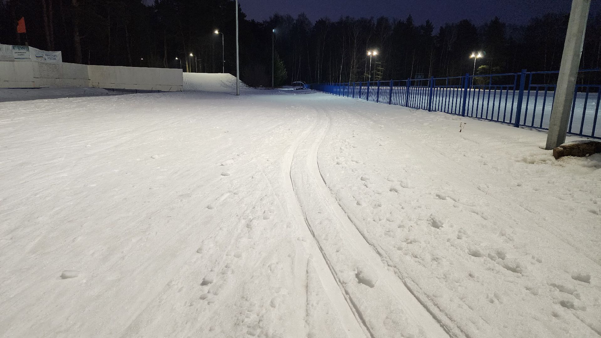 зимние виды спорта, лыжная трасса, стадион Труд, Старая Купавна, Богородский городской округ, вертикалки