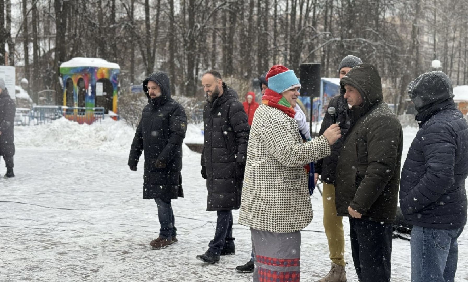 зима в парках, центральный парк культуры и отдыха, ленинский городской округ, зима в подмосковье,Развлекательные программы в парках Видного, Бесплатный каток в видном,