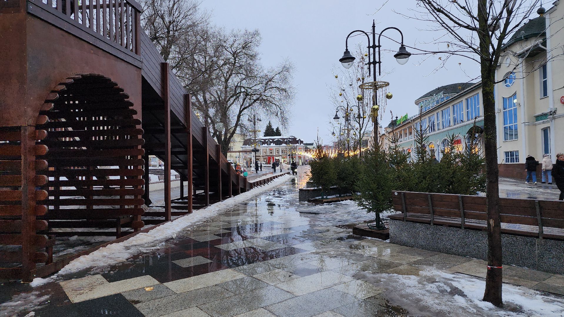 зимние активности, зимняя горка, зима в Подмосковье, Ногинск, Богородский городской округ, вертикалки