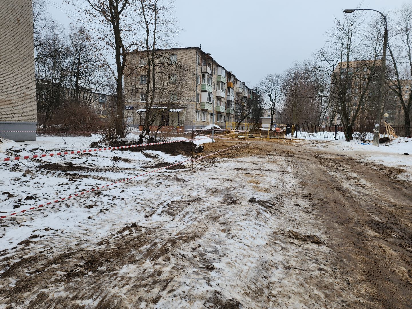 Черноголовка, Теплотрасса, ремонт теплосетей,