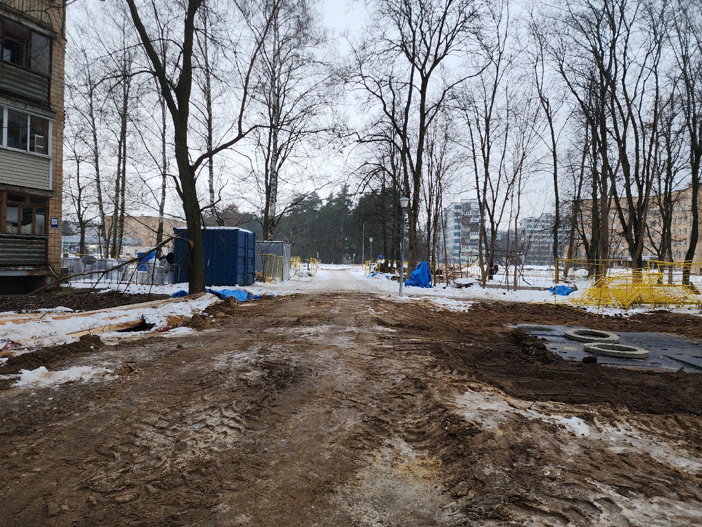 Черноголовка, Теплотрасса, ремонт теплосетей,