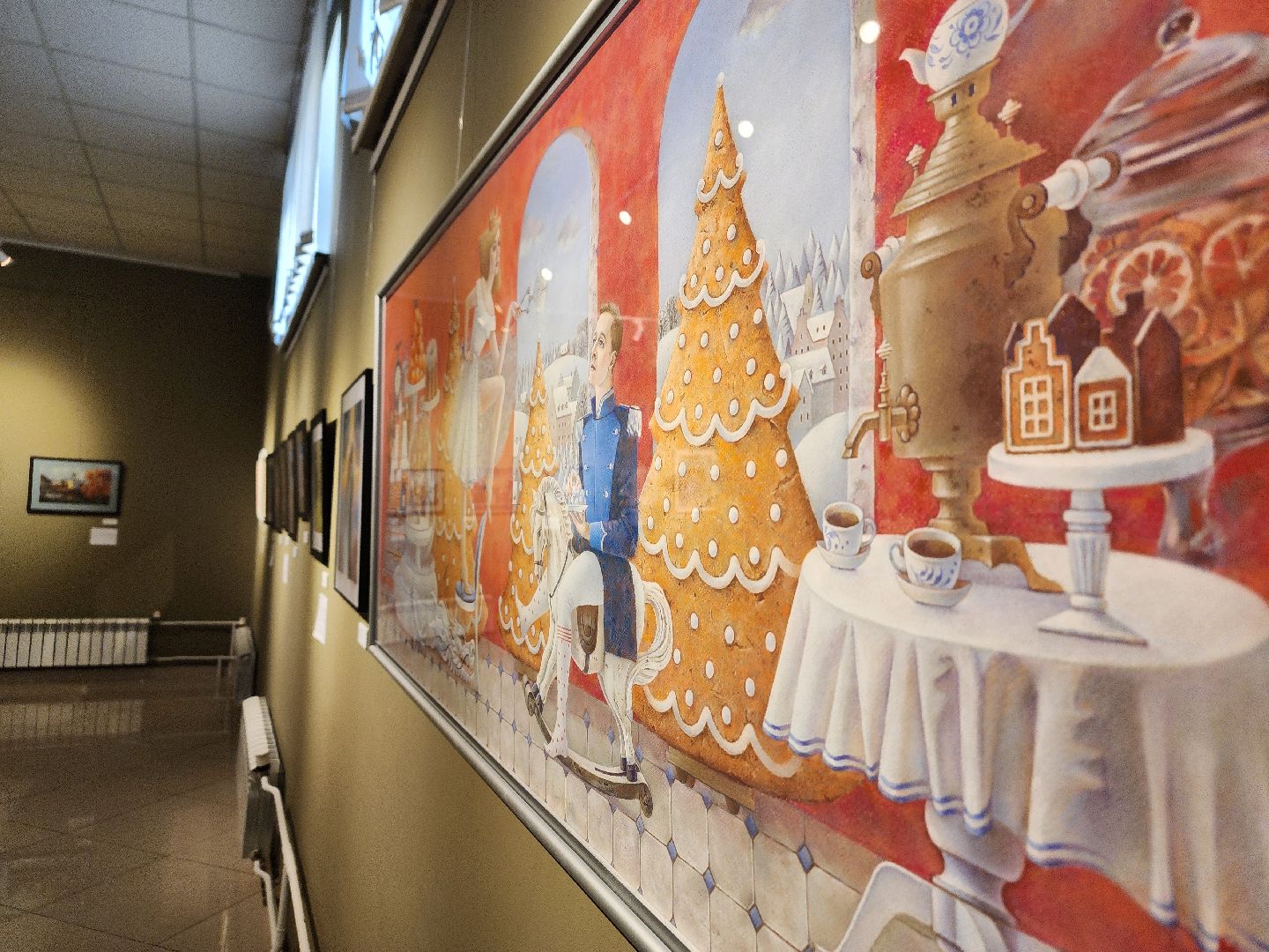 Выставка, Картины, Музей,