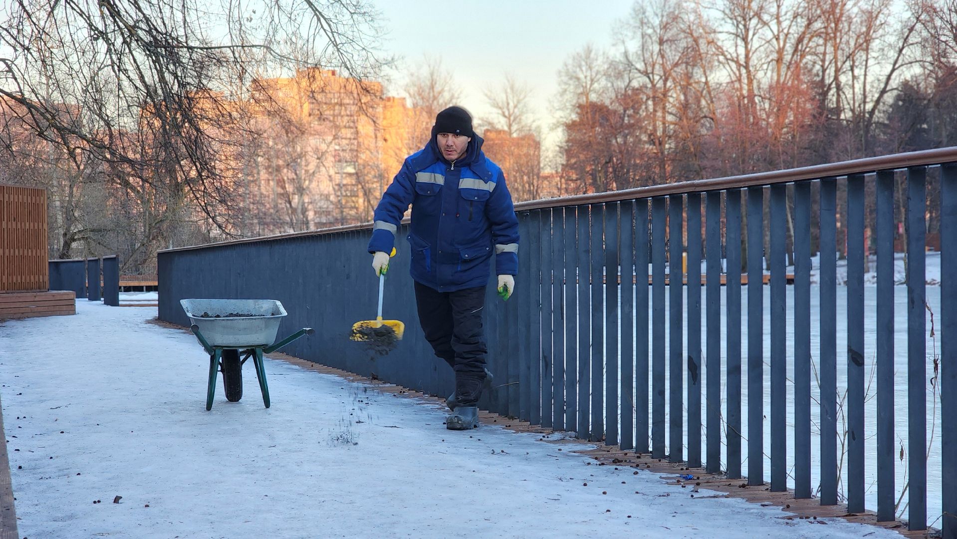 благоустройство, парки Подмосковья, гололед, экология, вертикалки,