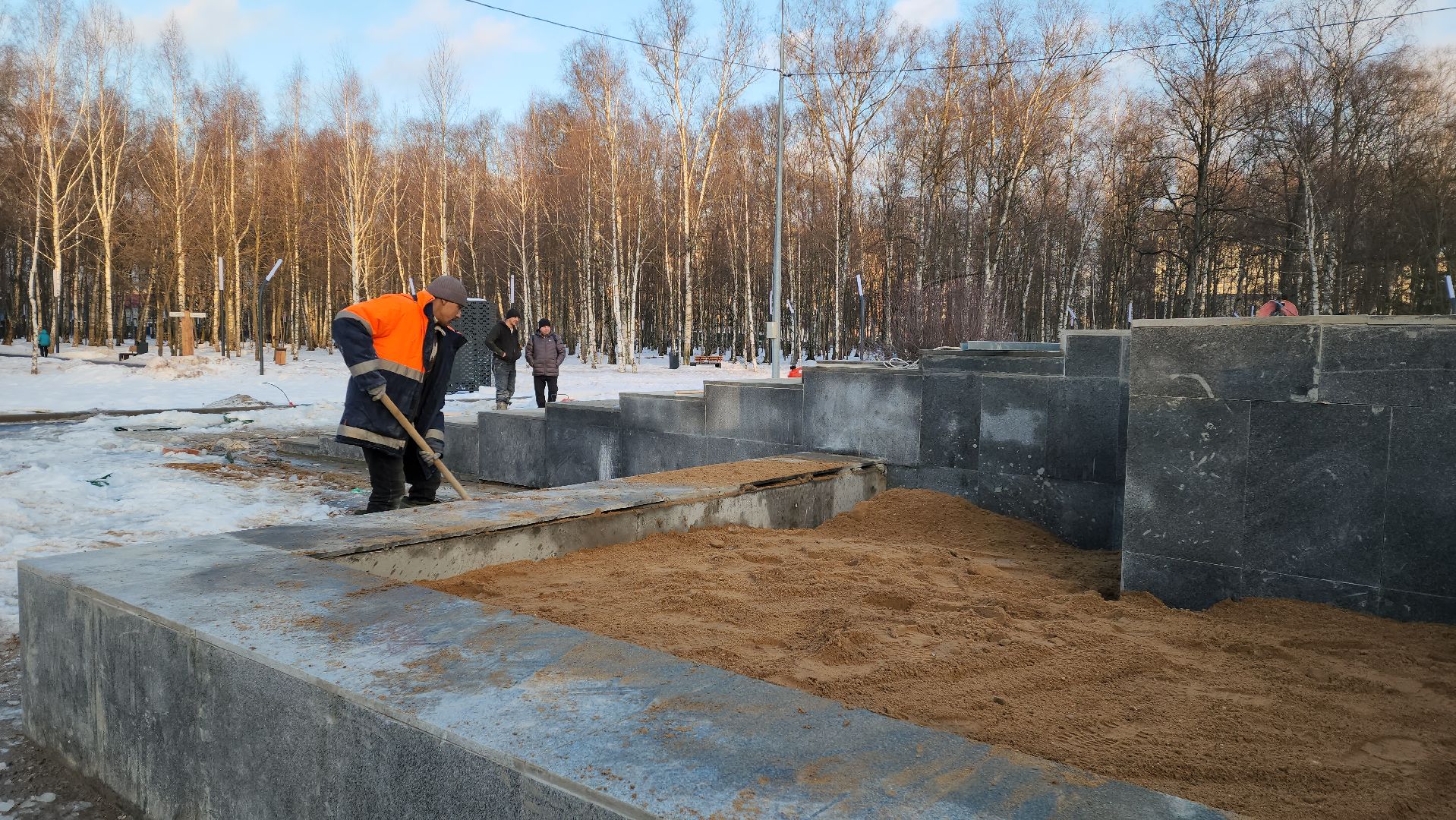 Мемориал, Лобня, Парк, реконструкция, вертикалки,